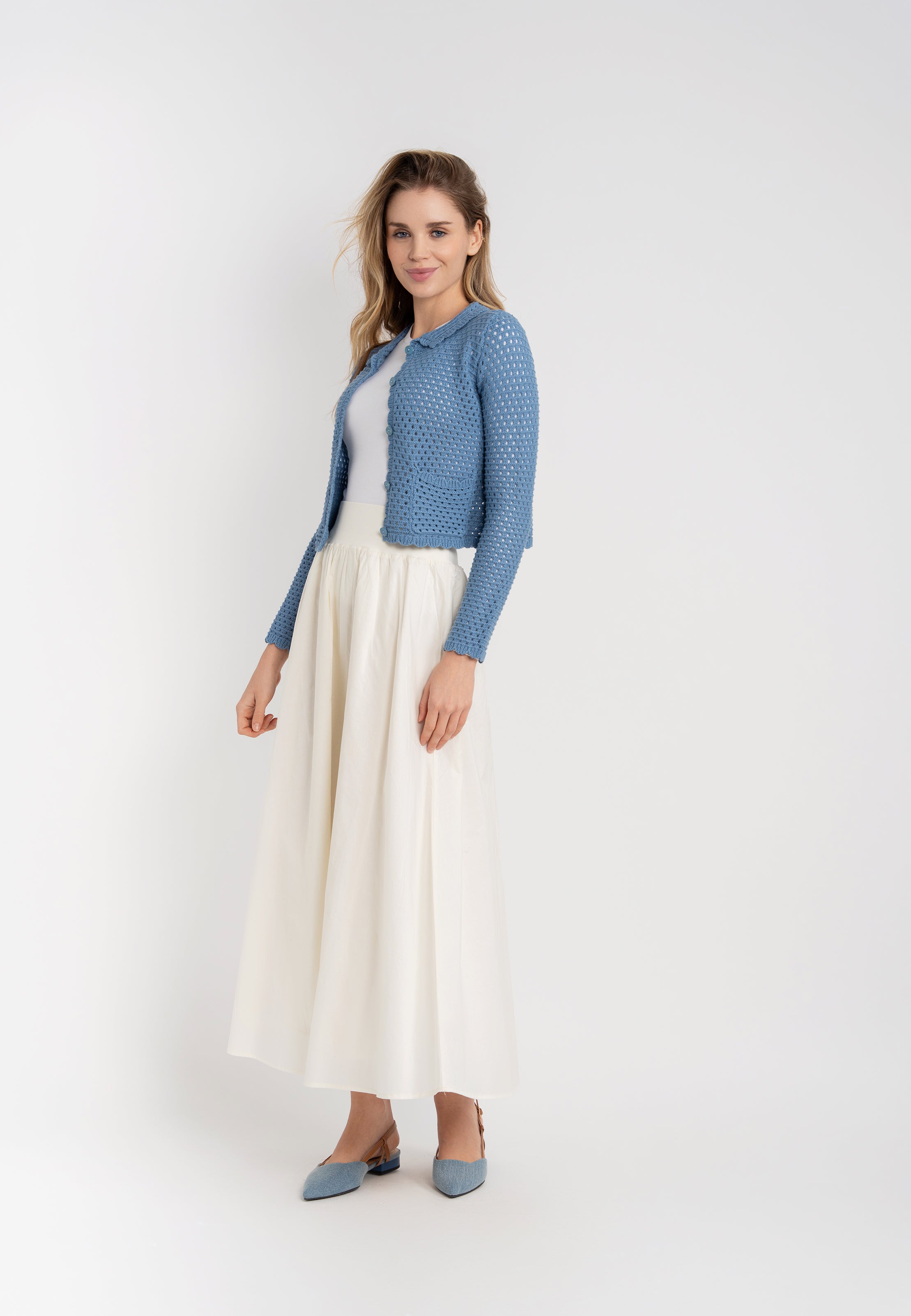 Crochet Cardigan in by Aspect