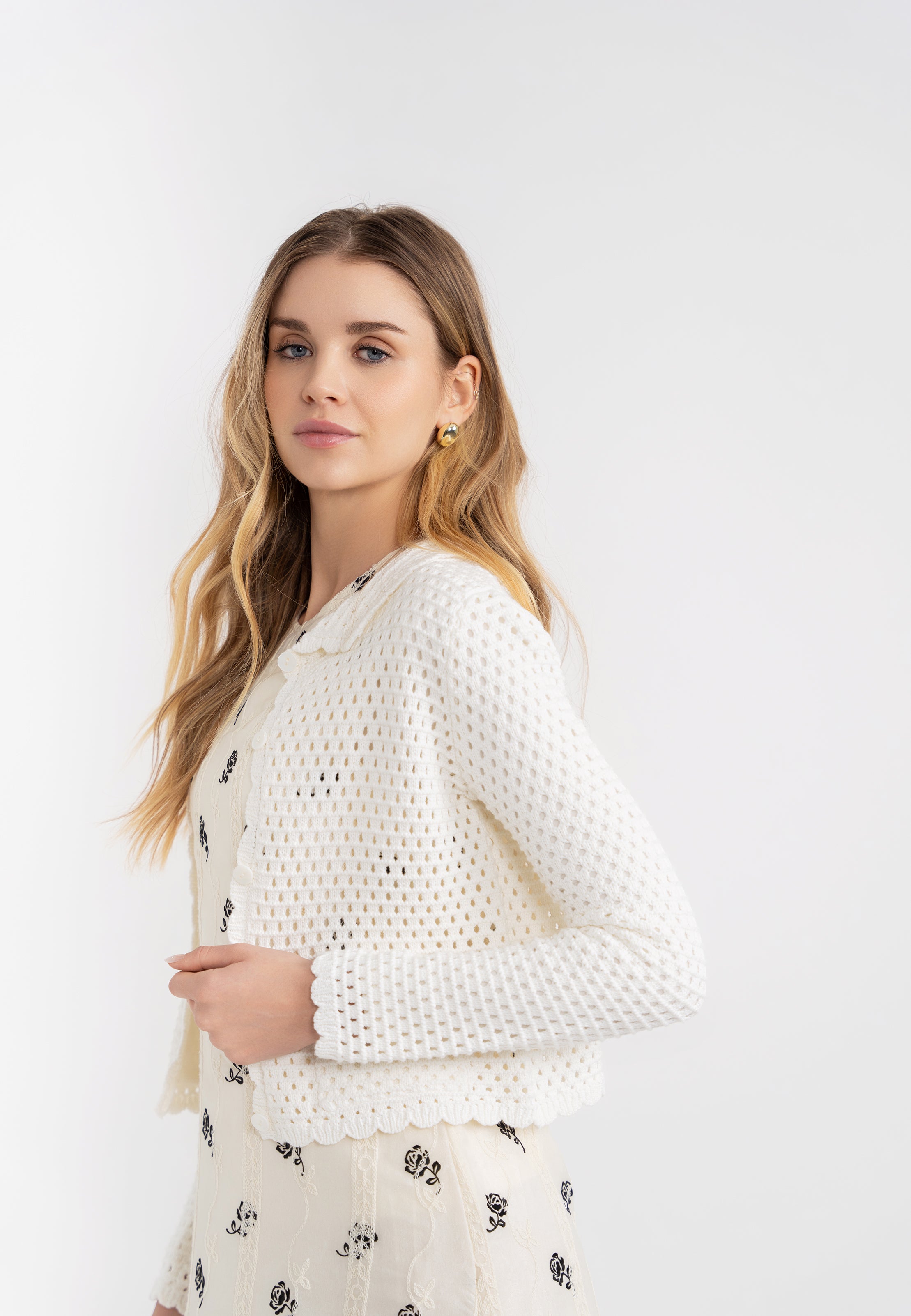 Crochet Cardigan in by Aspect