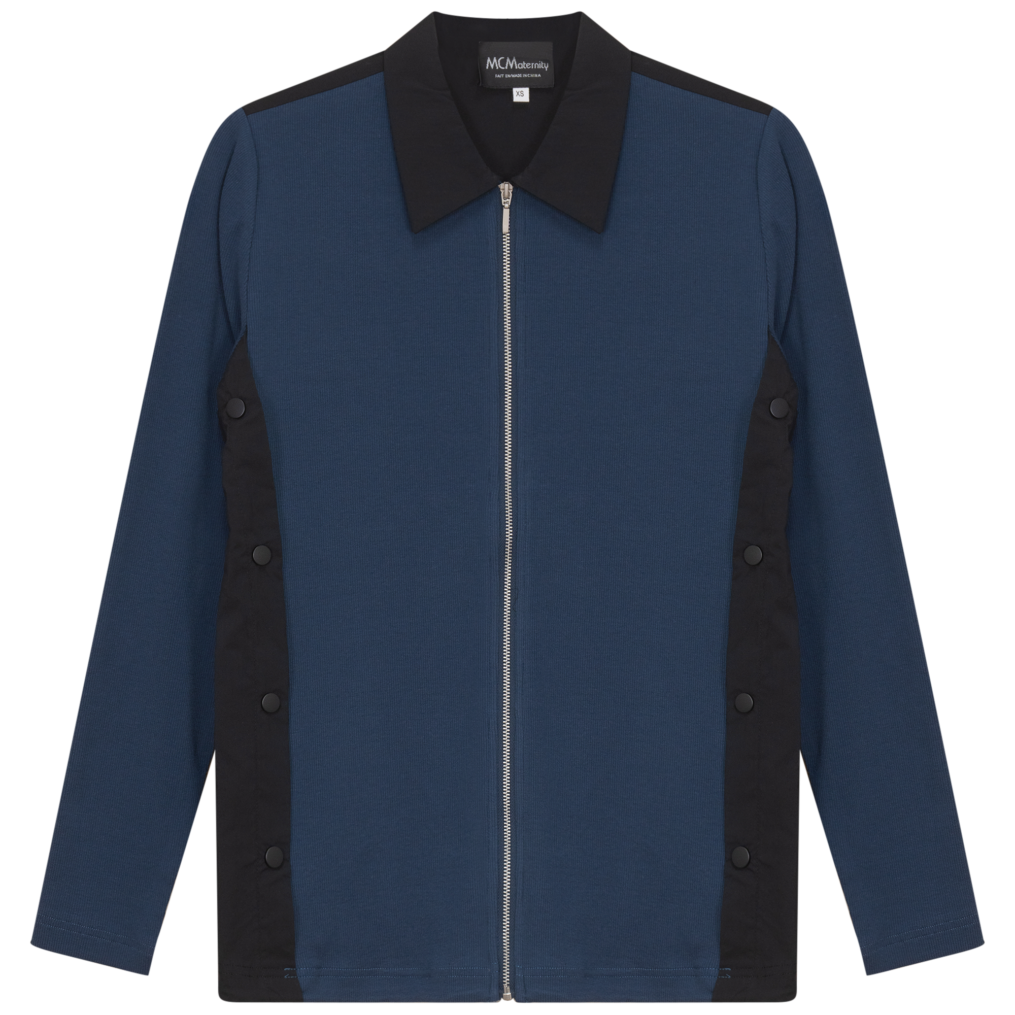 Maternity Top Shirt Combo in Dark Denim Black by MCM