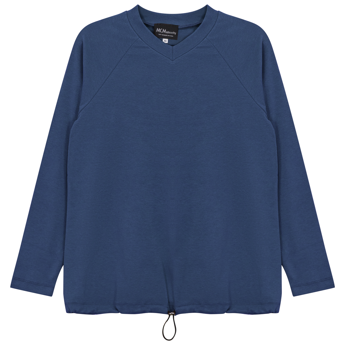 Maternity V Neck Bungee Tee in Chambery by MCM