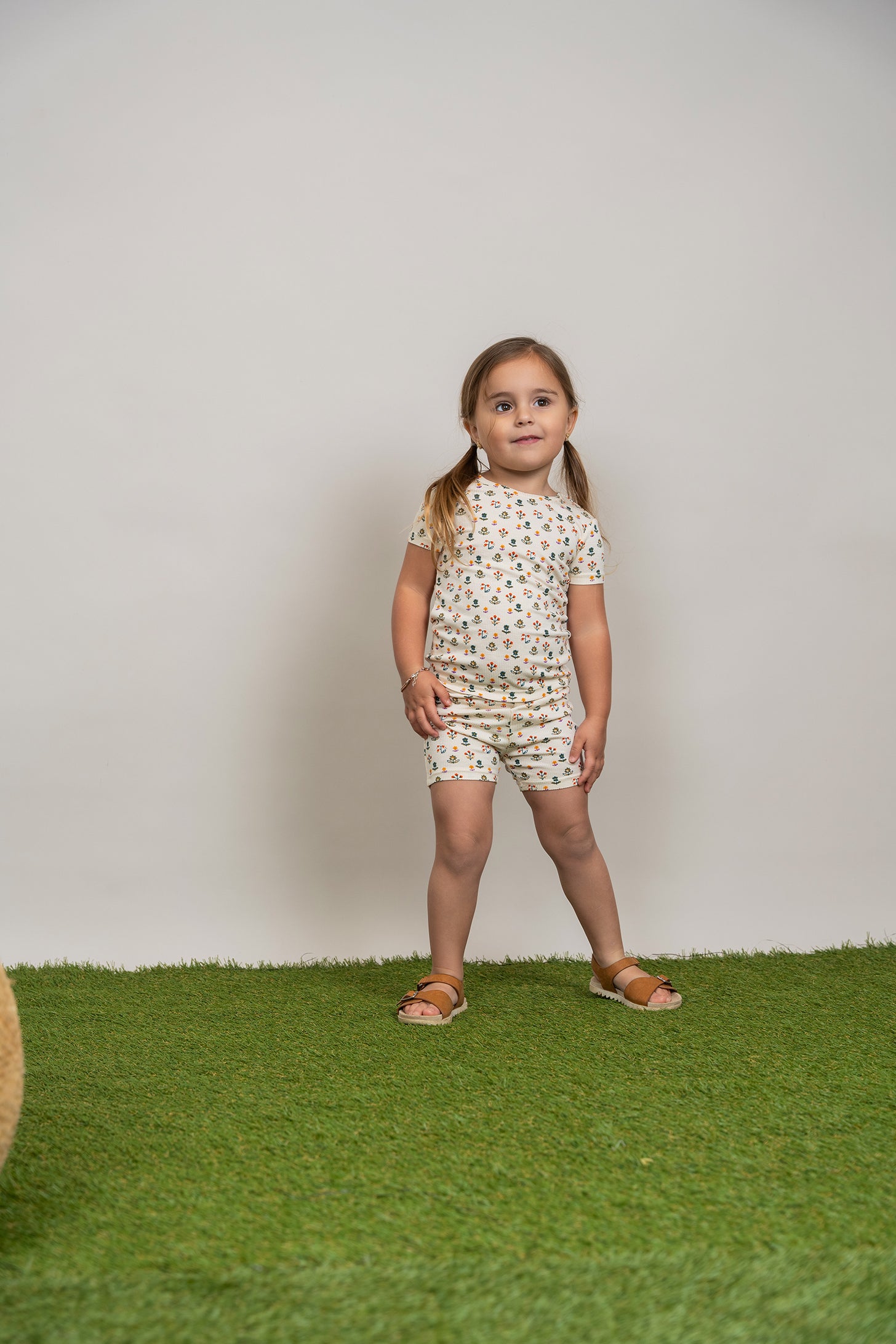 Floral Blossom Shorts Set in by Puddles