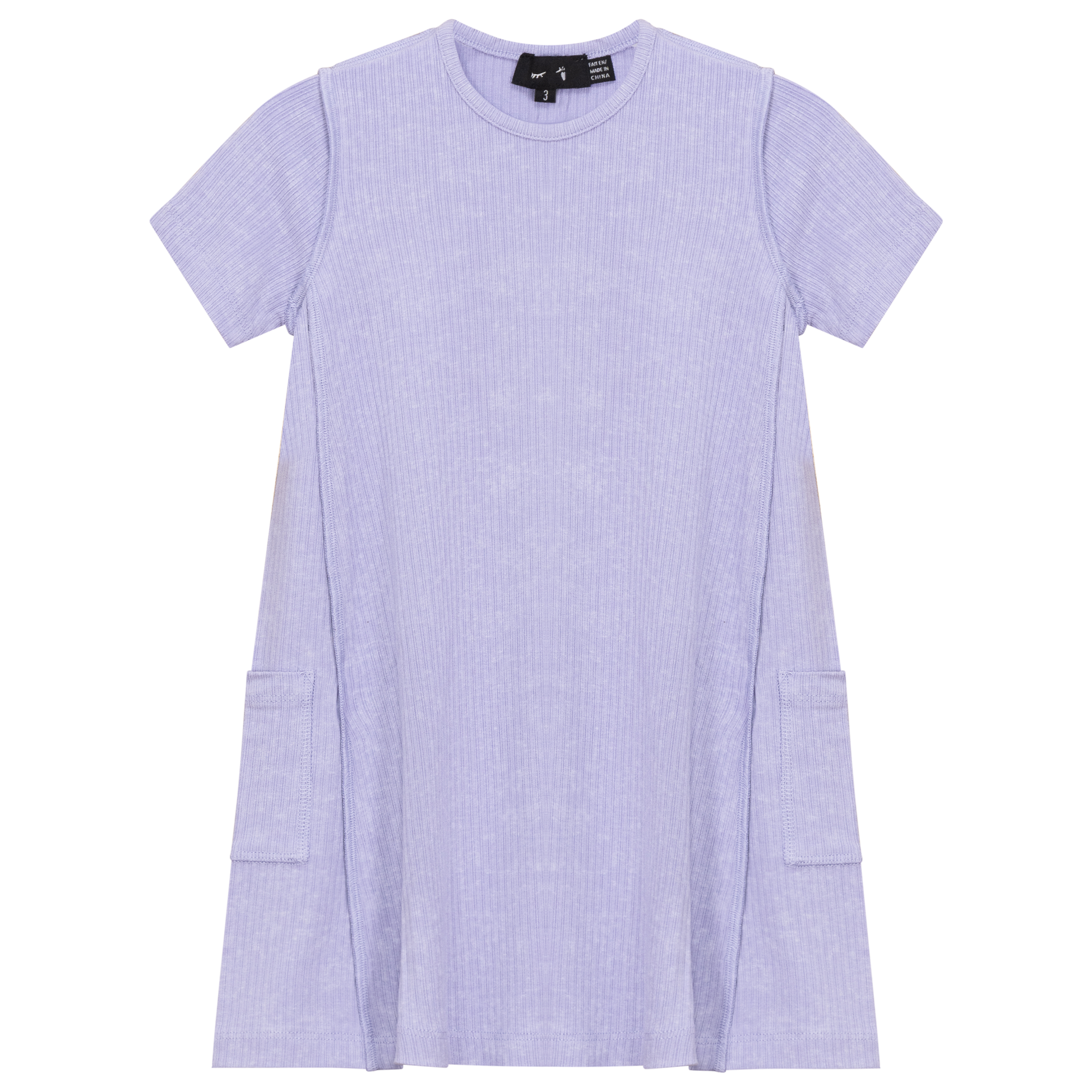 Distressed Dress in Lavender by Peek a boo