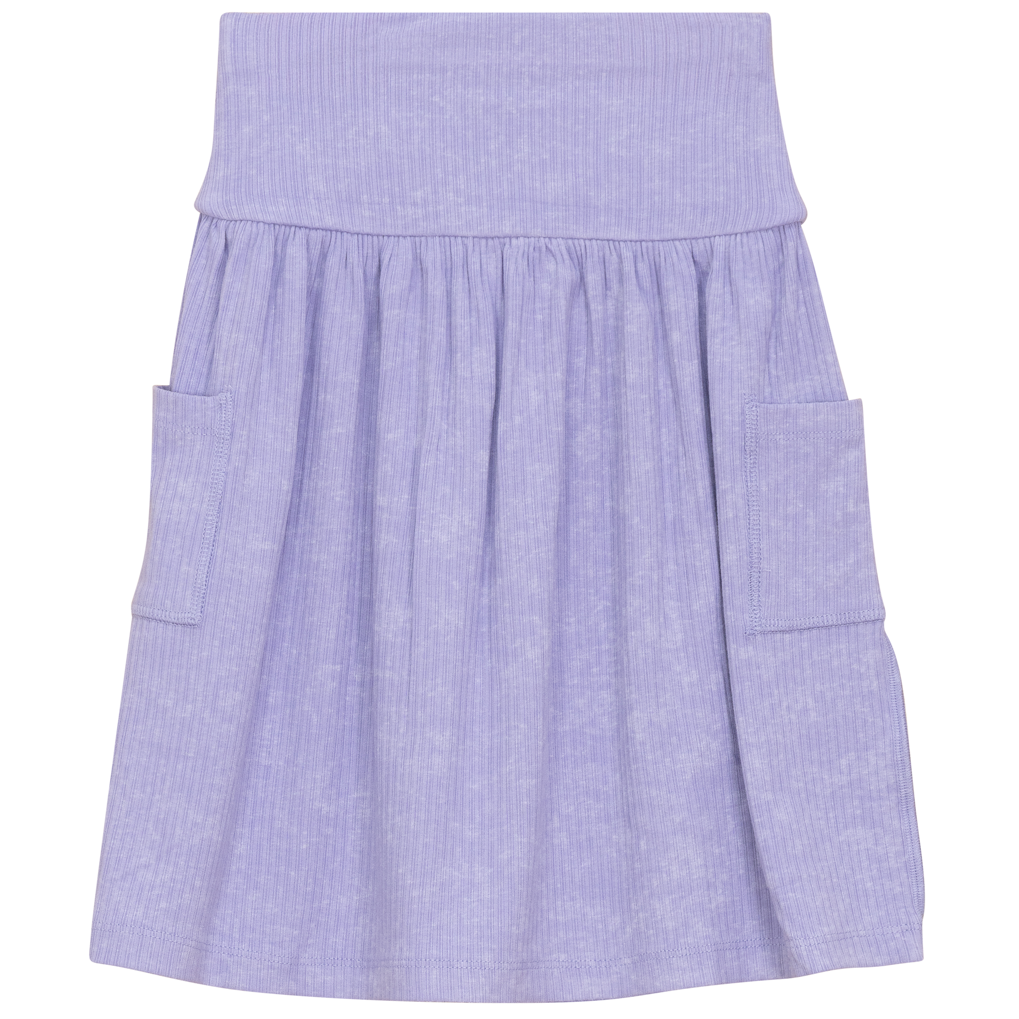 Distressed Skirt in Lavender by Peek a boo