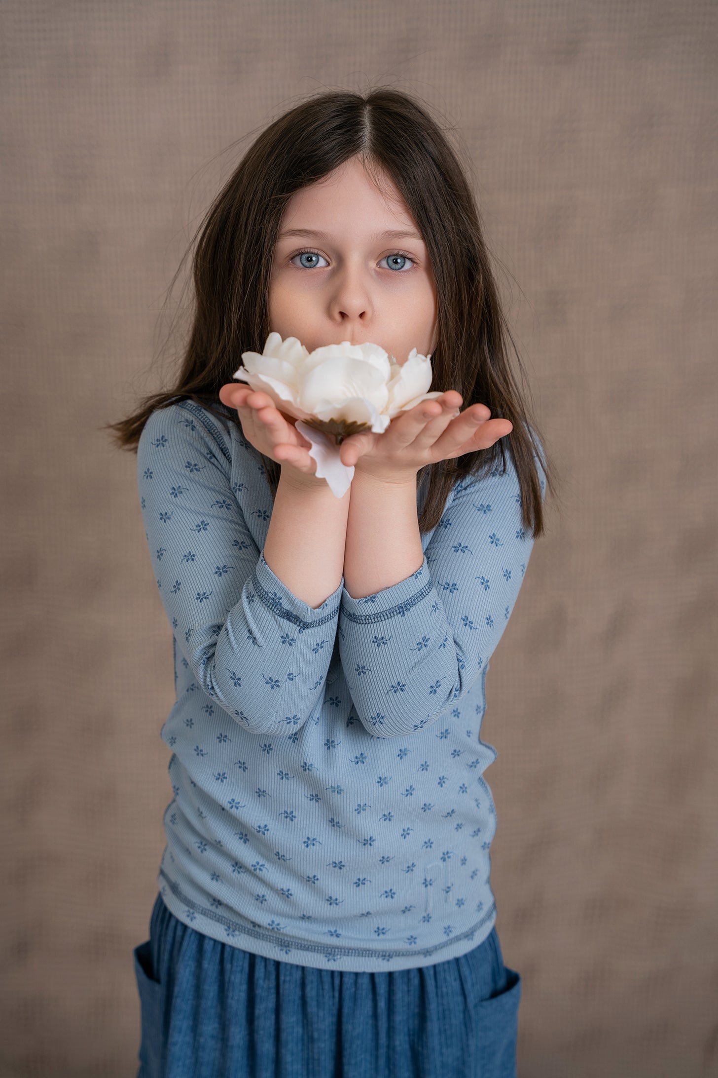 Ribbed Henley Tshirt in by Pinky Promise