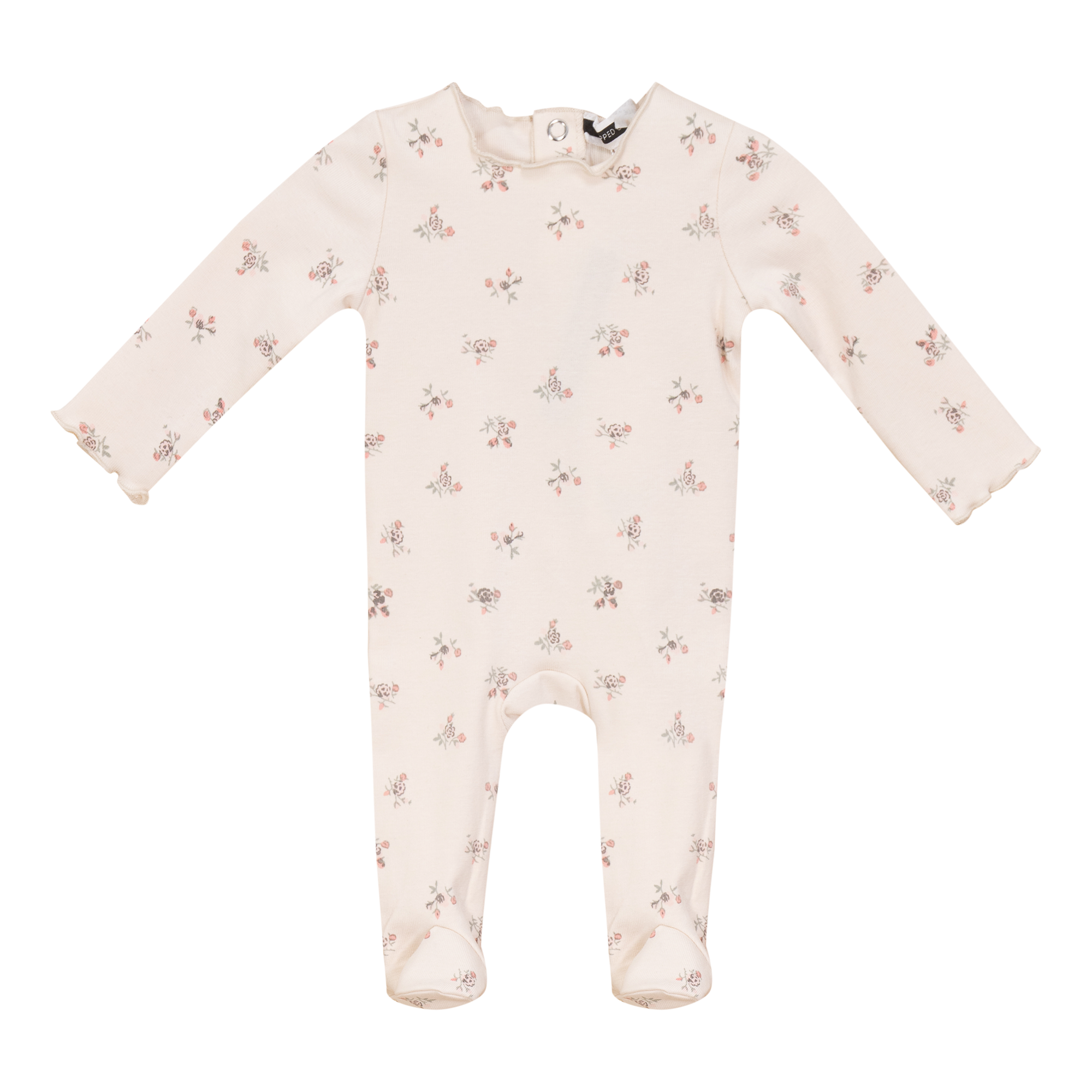 Floral Print Onesie in Pink by Whipped Cocoa
