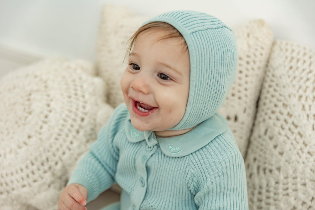 Onesie and Cardigan Set in by Space Grey