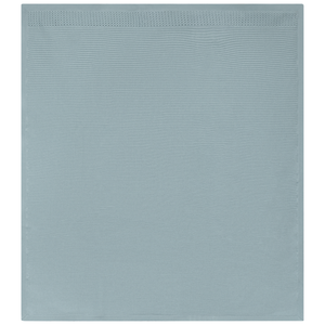Holed Rib Knit Blanket in Seabrook One Size by Space Grey