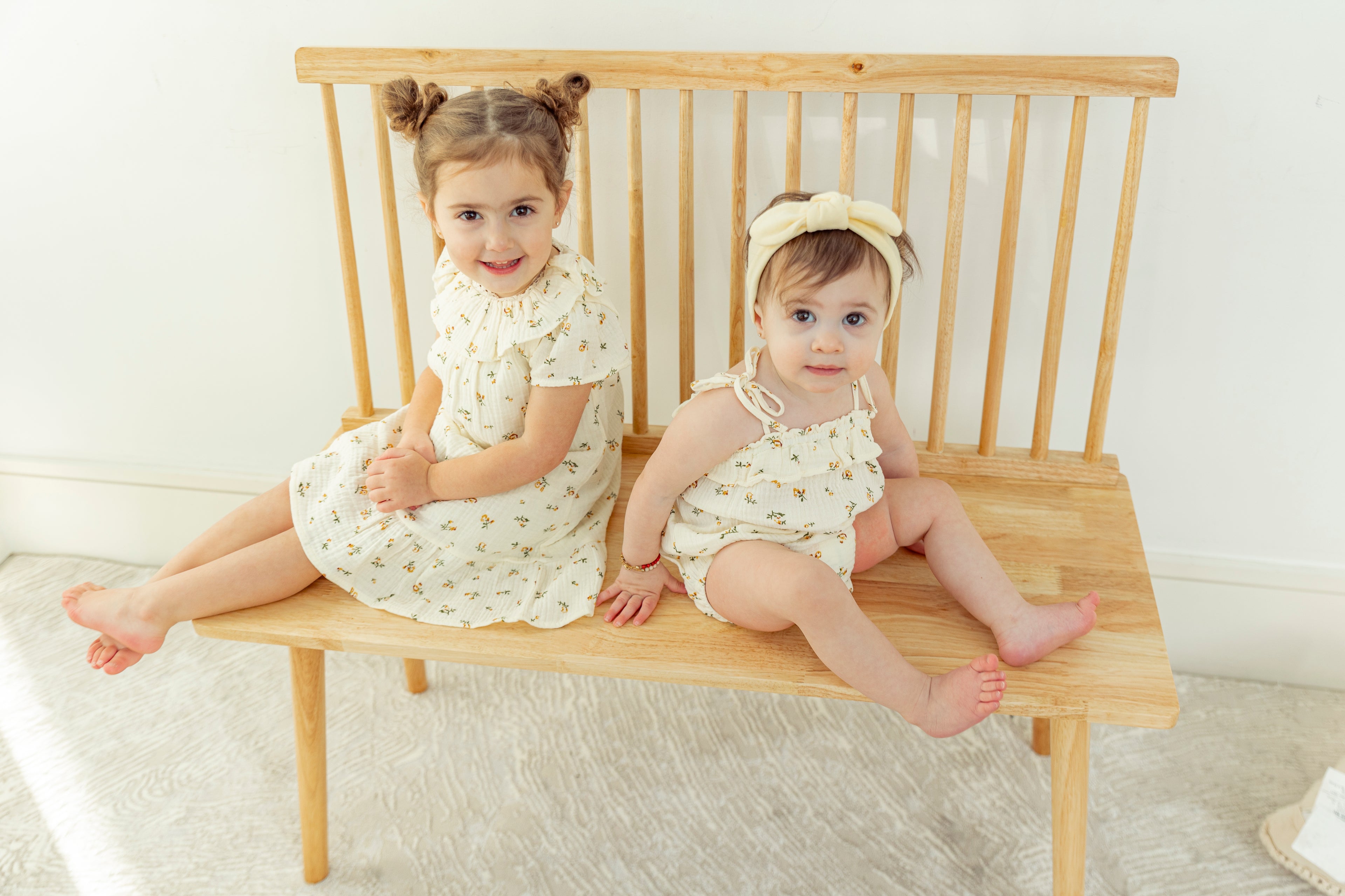 Floral Printed Dress in by Space Grey