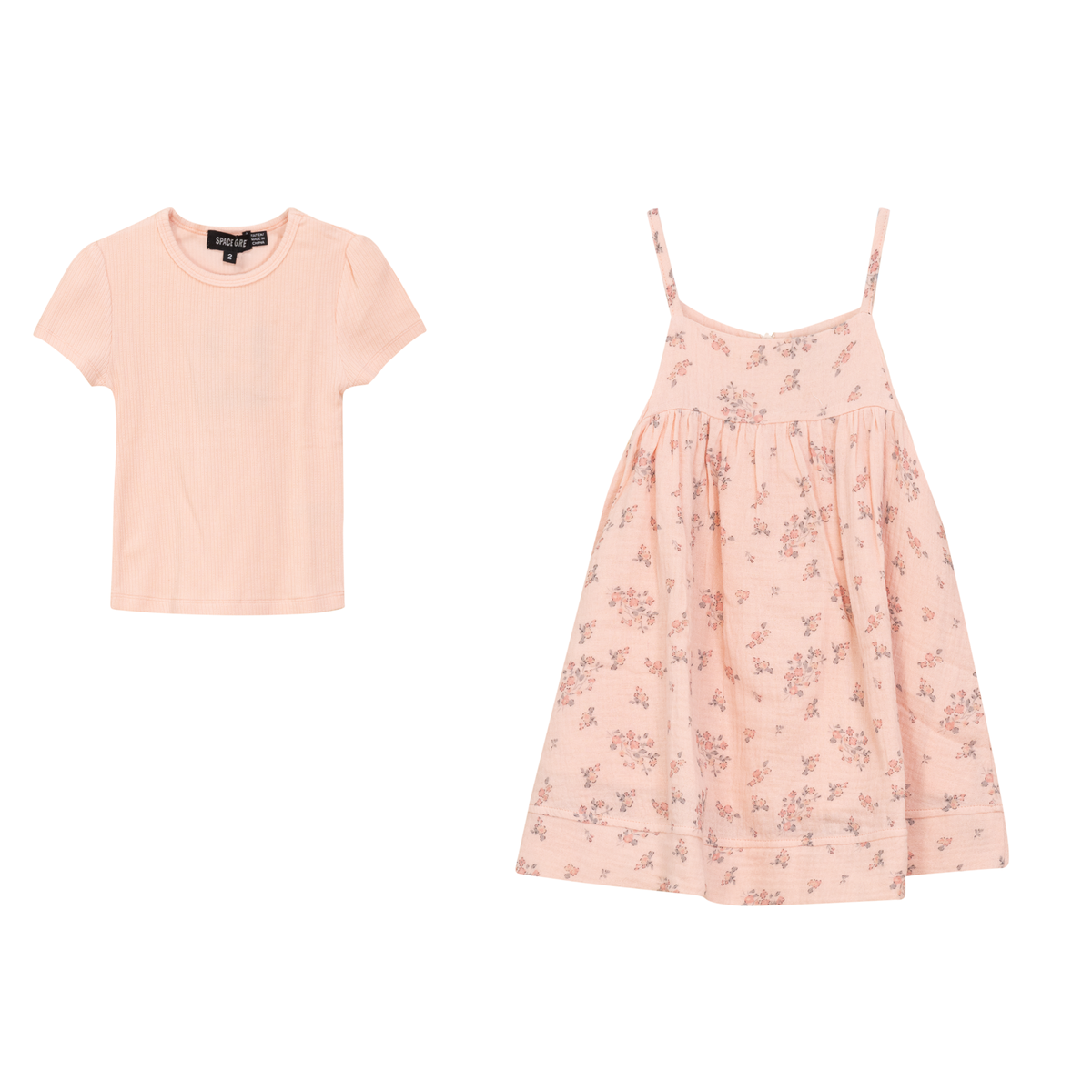 Floral Print Jumper Set in Pink by Space Grey