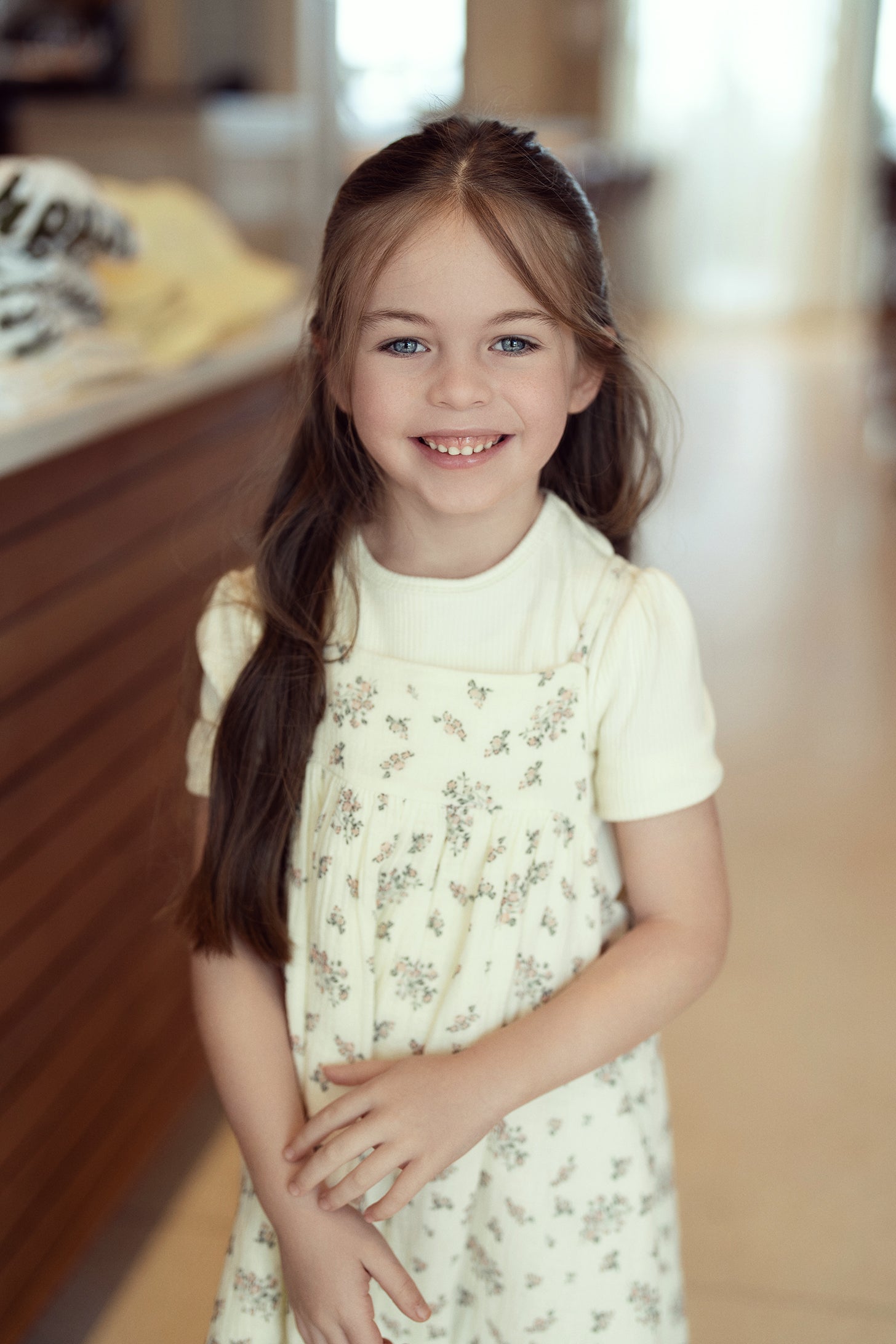 Floral Print Jumper Set in by Space Grey