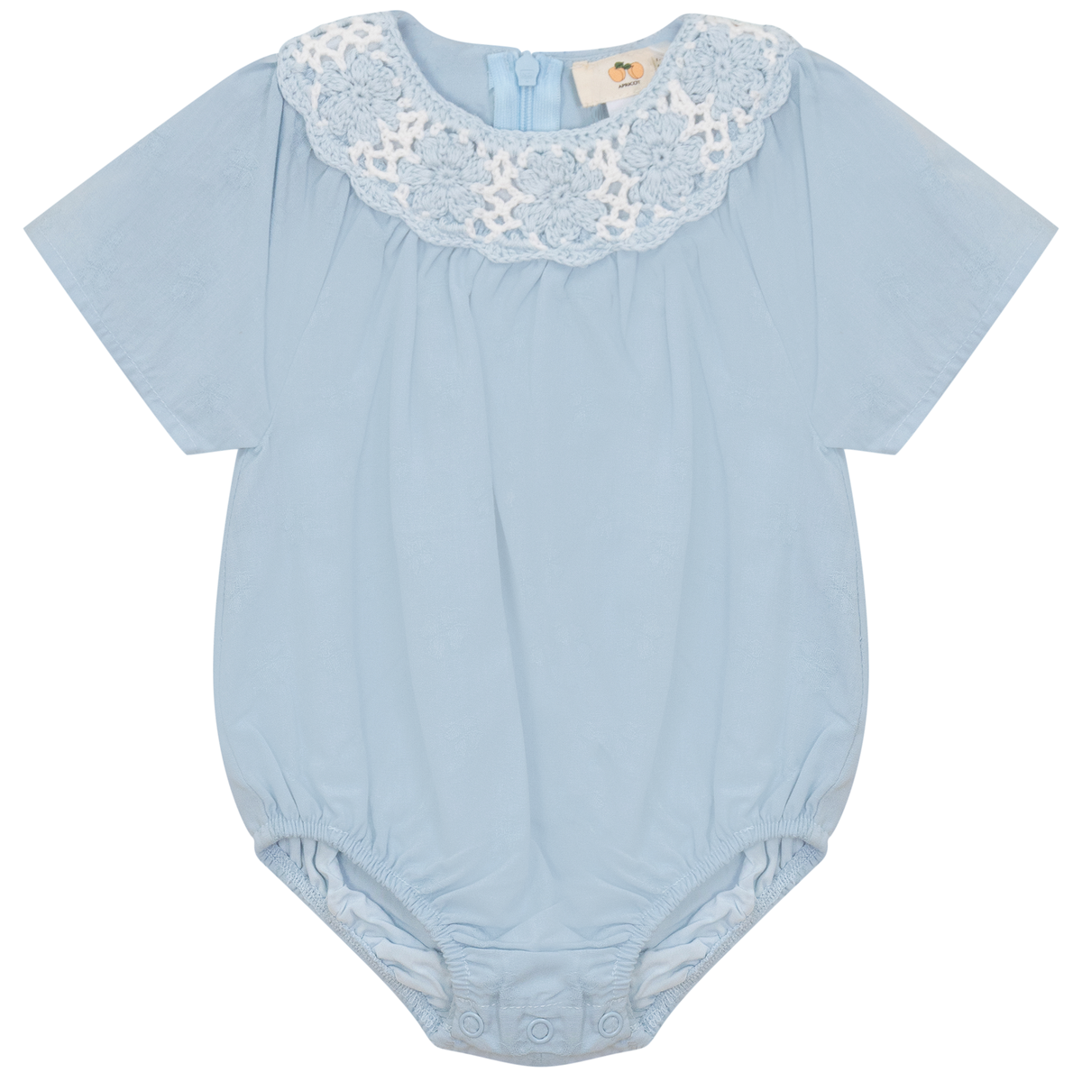 Woven Crochet Bubble in Blue by Apricot