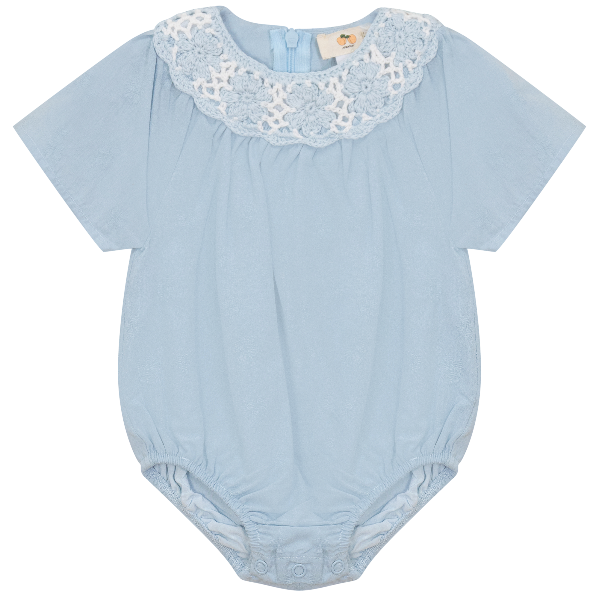 Woven Crochet Bubble in Blue by Apricot