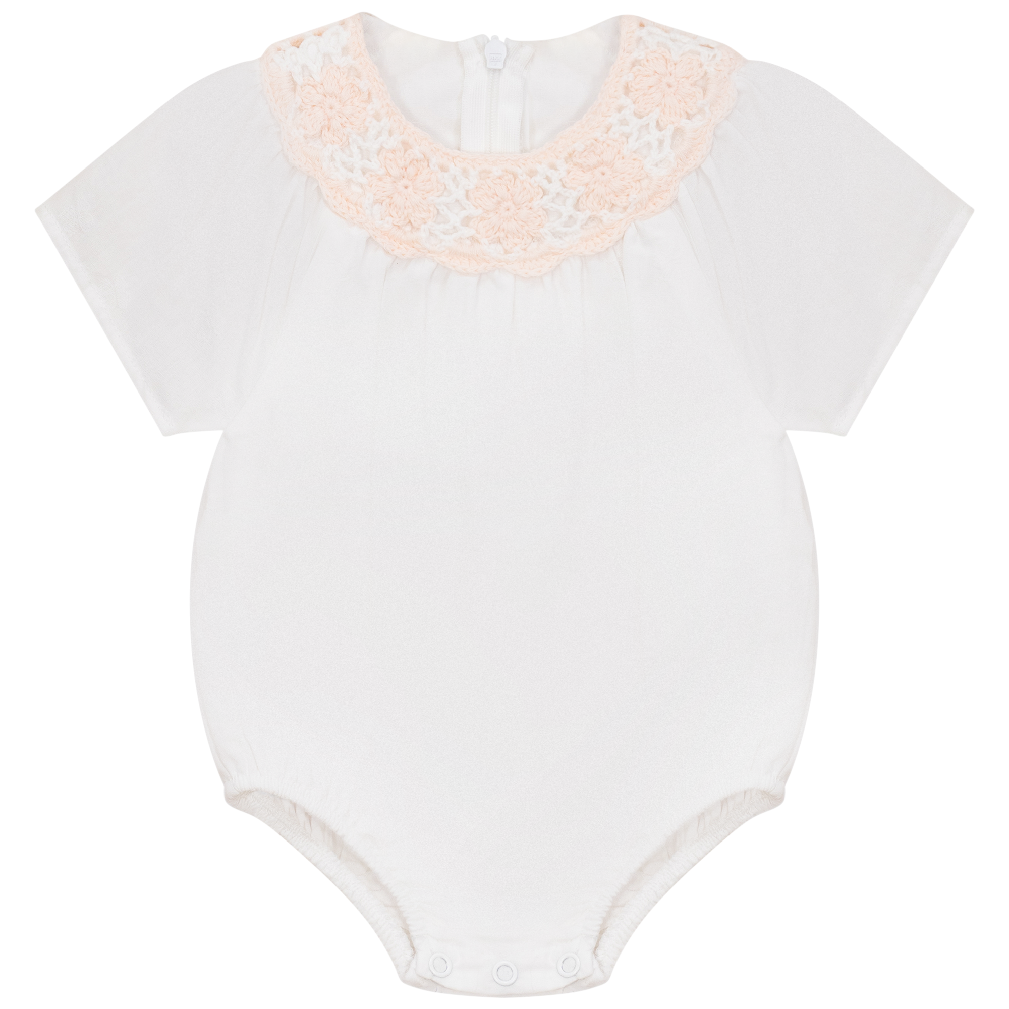 Woven Crochet Bubble in Off White by Apricot