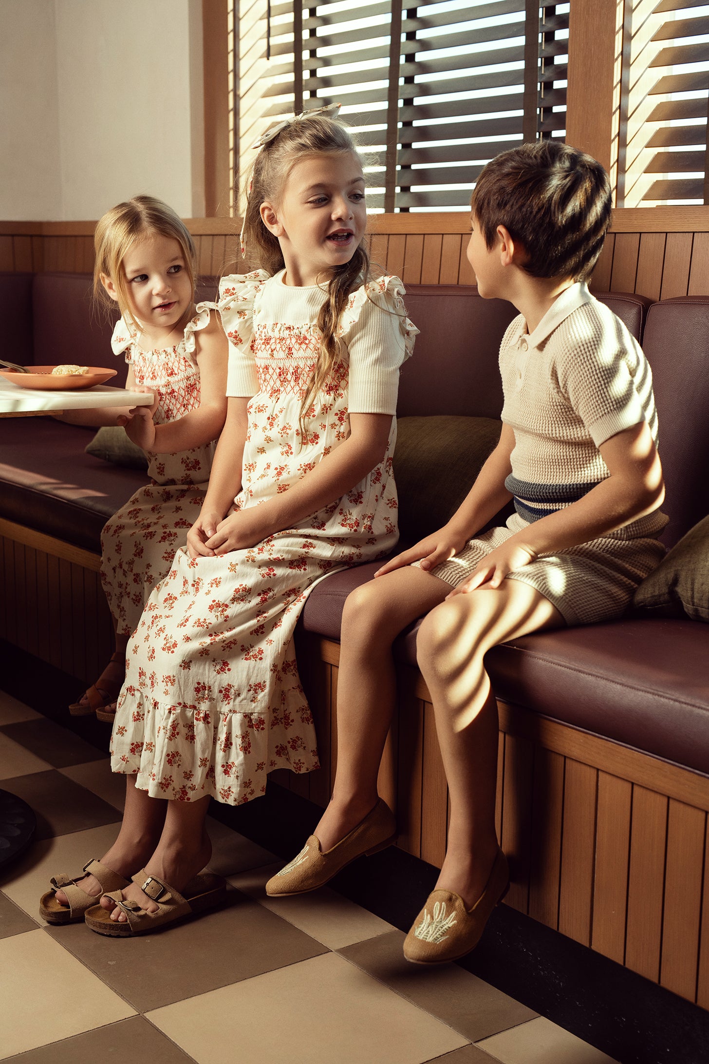 Waffle Knit Striped 2Pc Set in by Mr. Mr.