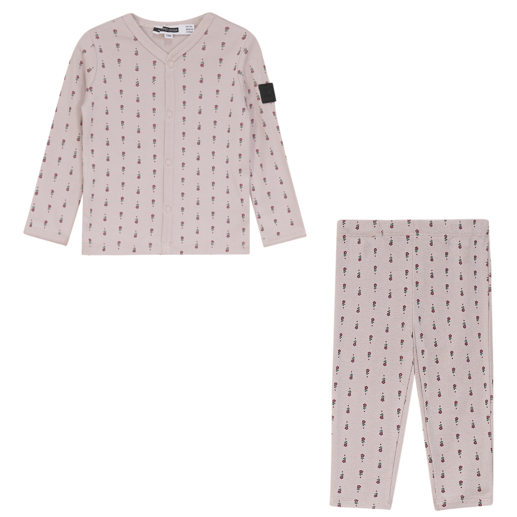Grandpa Style Printed 2Pc Set in Primrose by Whipped Cocoa