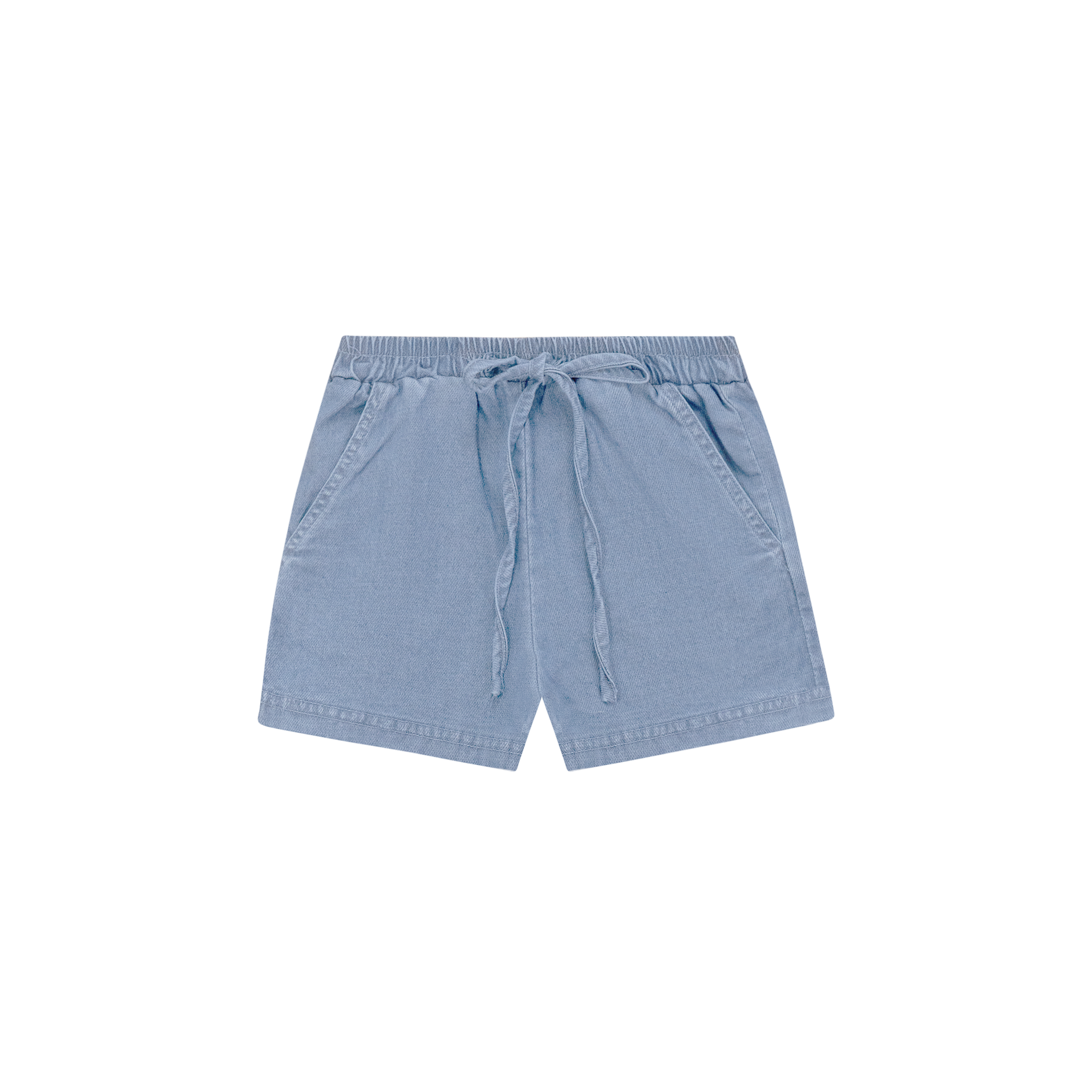 Denim Shorts in Light Denim by So What