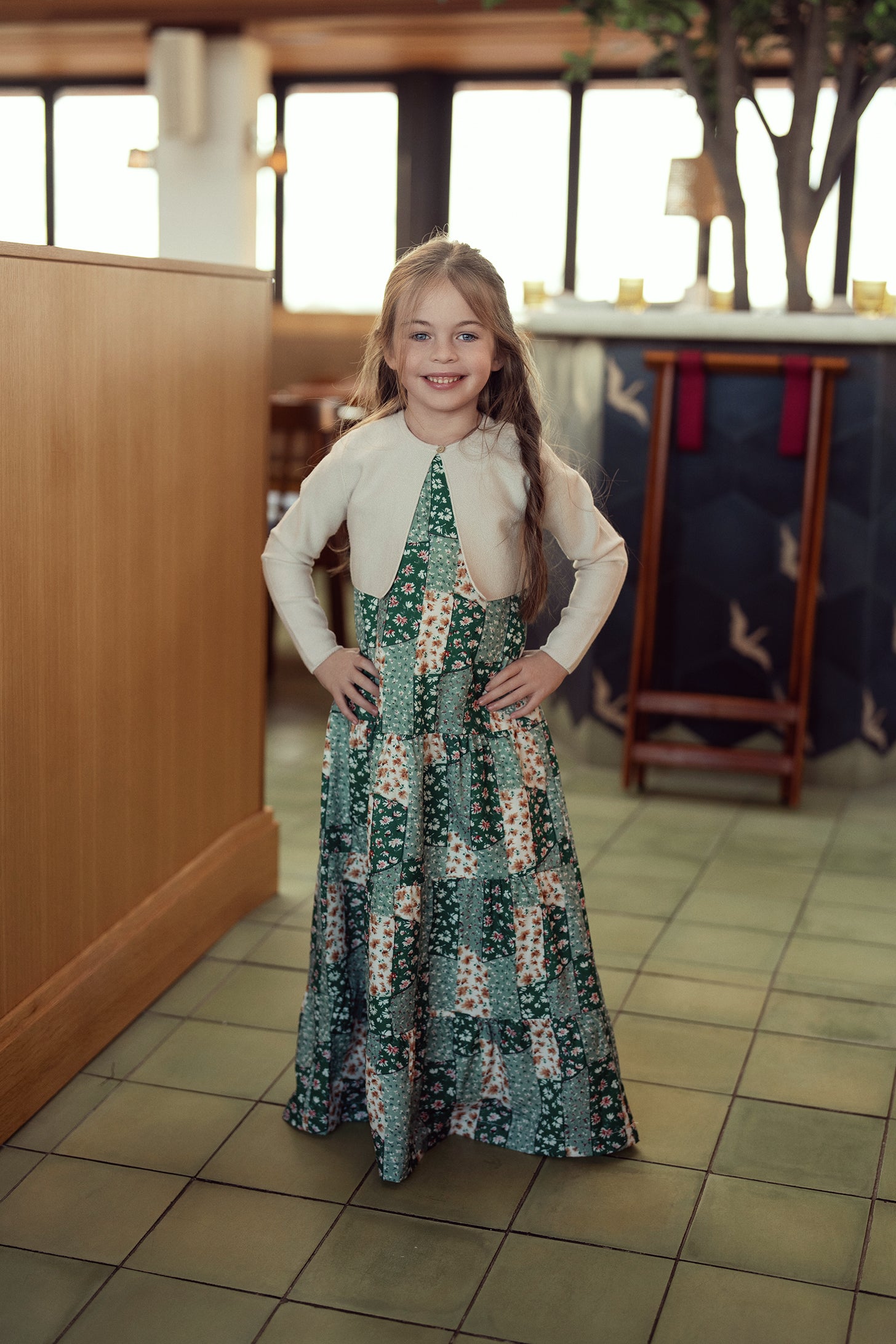 Floral Patchwork 2Pc Set in by Seal