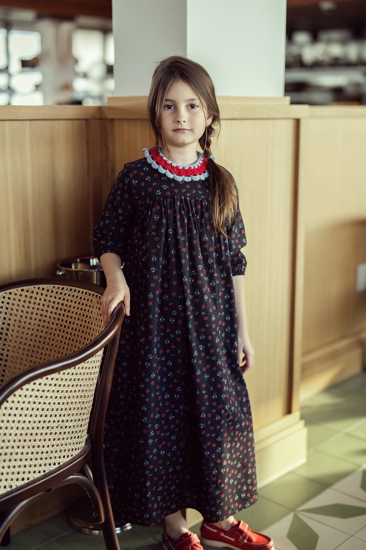 Crochet Woven Robe in by Seal