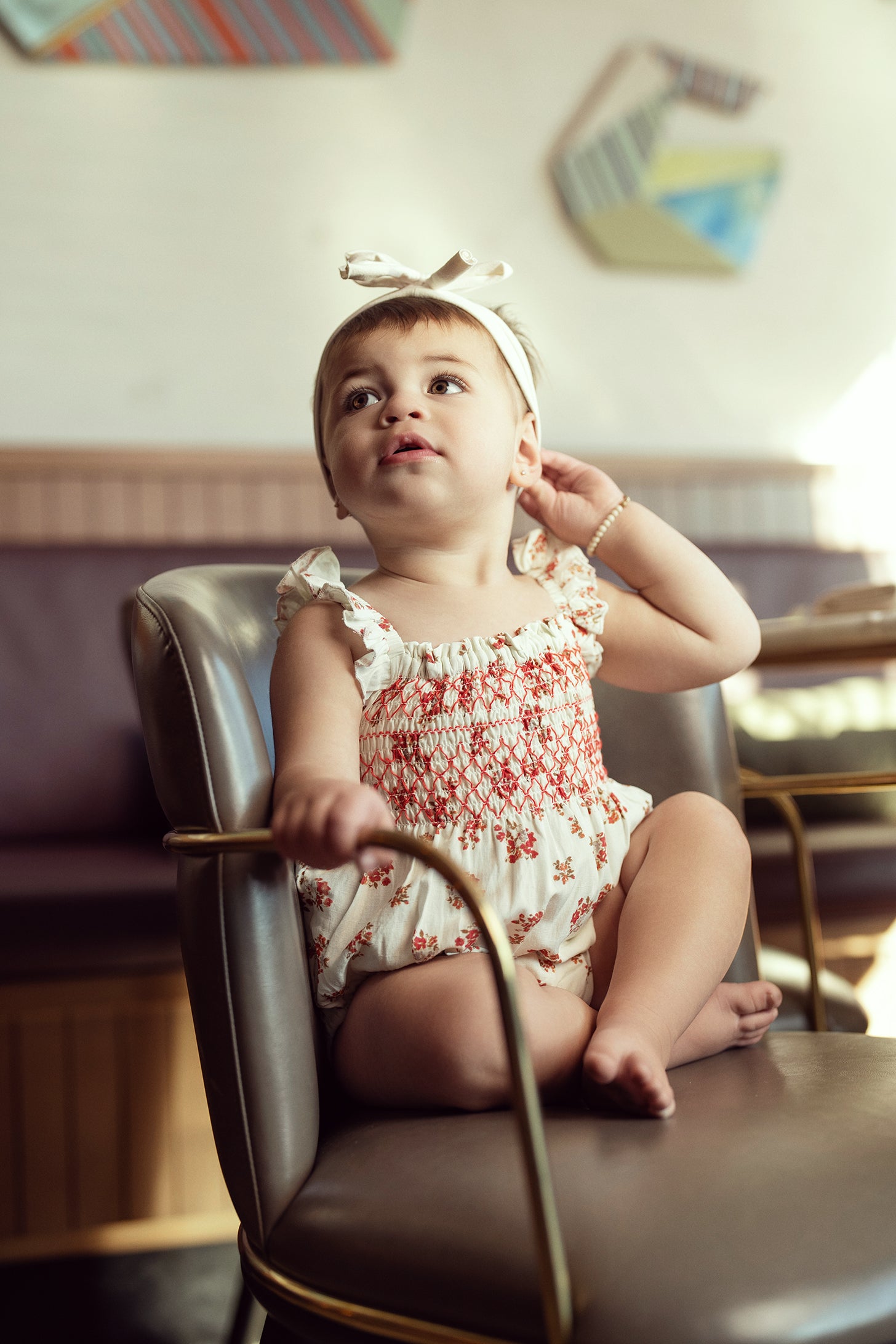 Floral Bubble Romper in by Seal