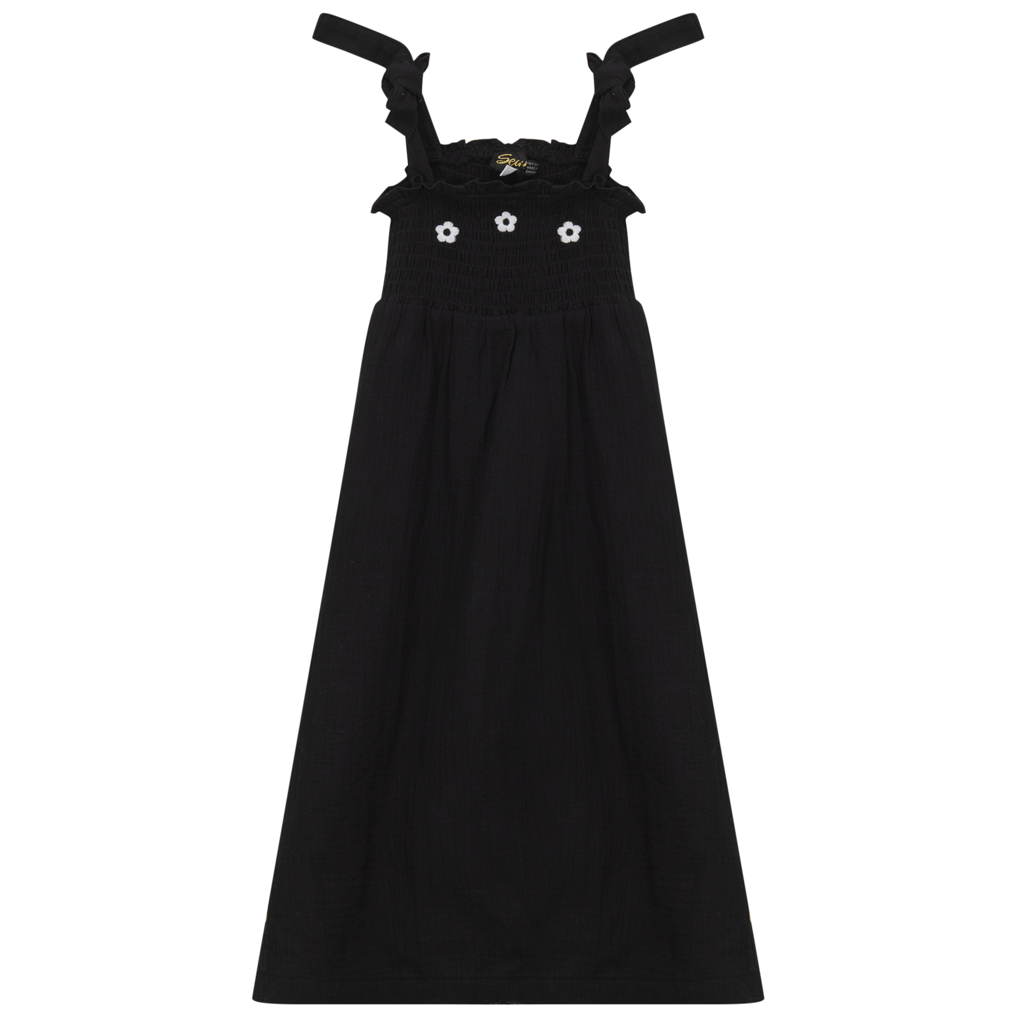 Girls Jumper Robe in Black by Seal