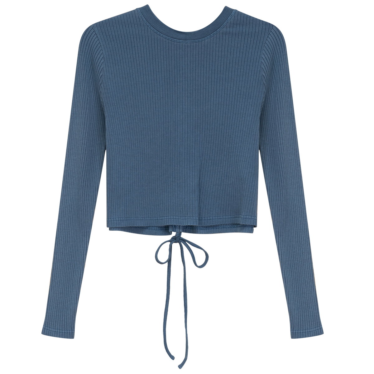 Distressed Pully Sweater in Distressed Denim by Unclear