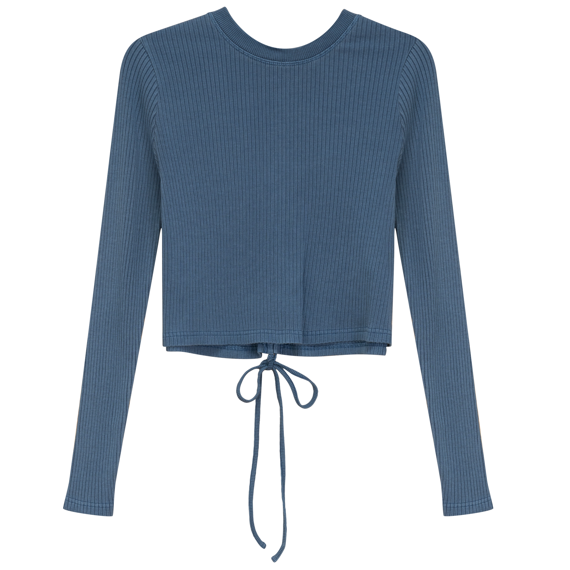 Distressed Pully Sweater in Distressed Denim by Unclear