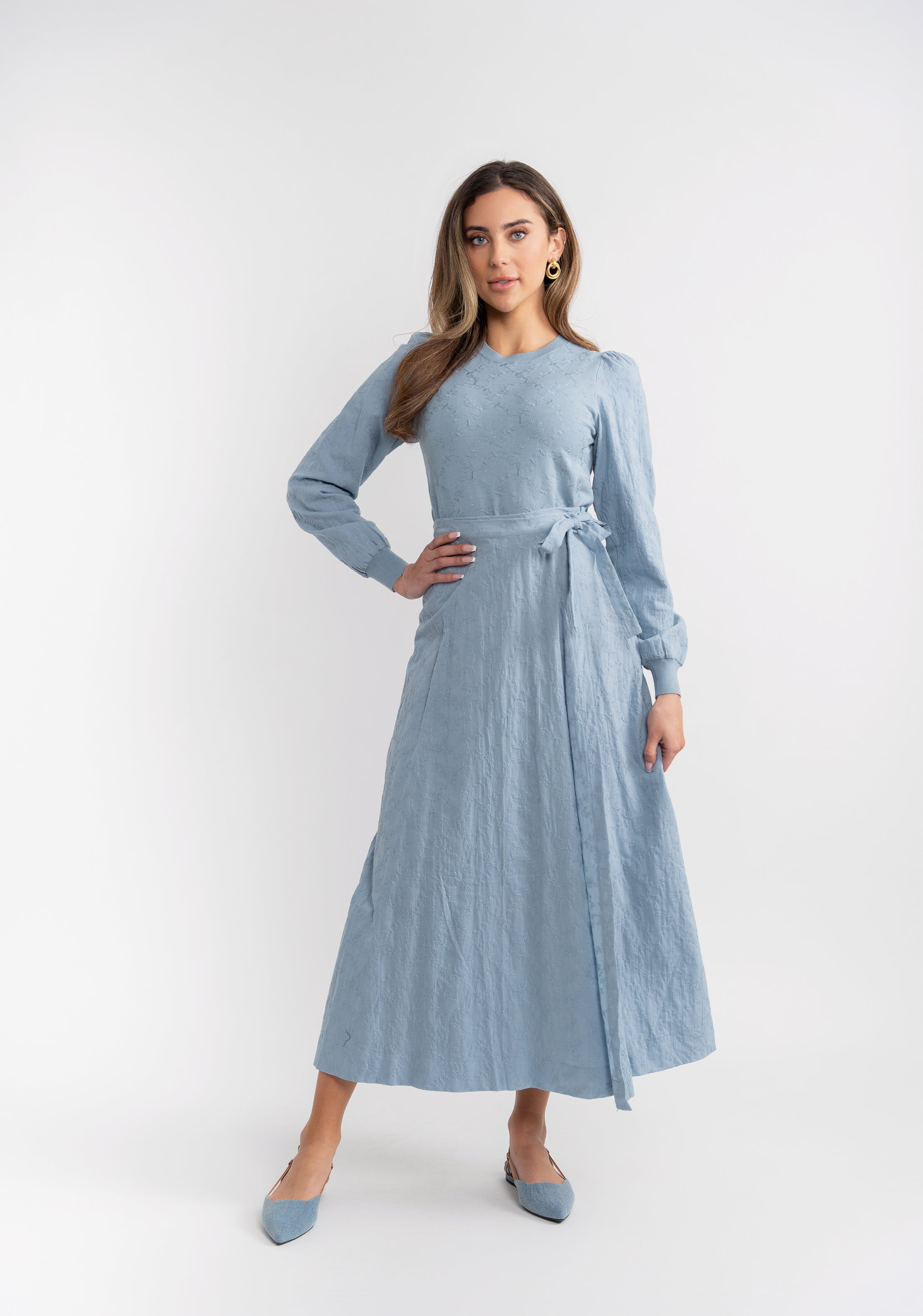 Embroidered Woven 2Pc Set in by Noni