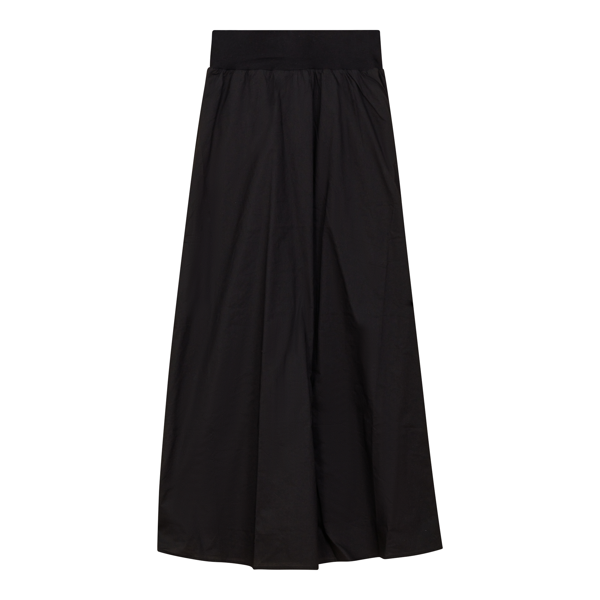 Circle Midi Skirt in Black by Noni