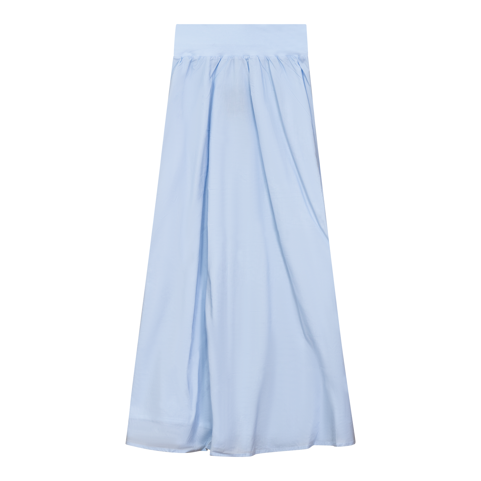 Circle Midi Skirt in Light Blue by Noni