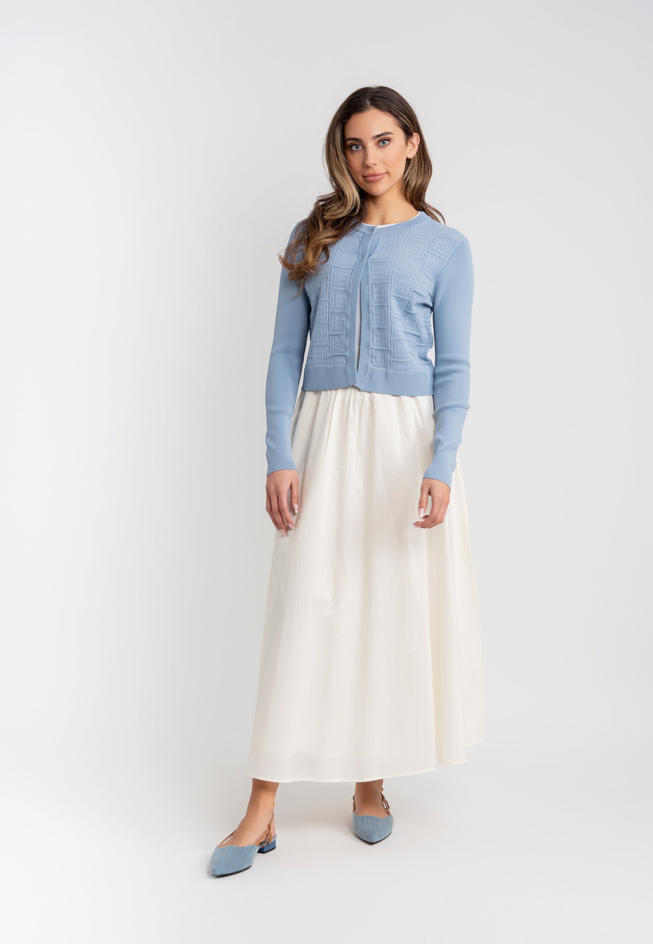 Circle Midi Skirt in by Noni