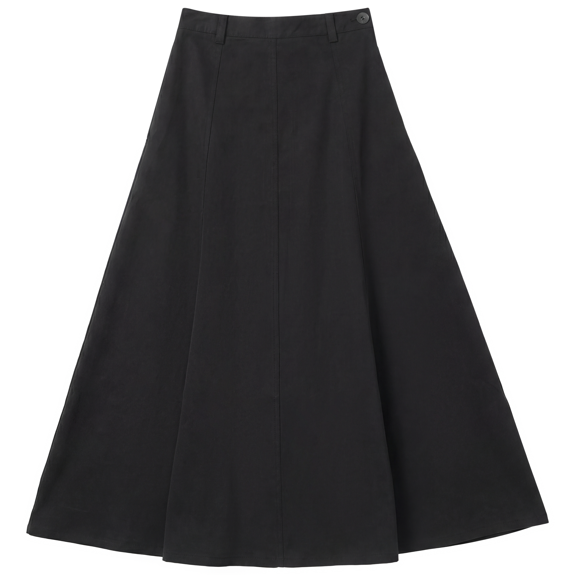 Cotton Maxi A Line Skirt in by Faves