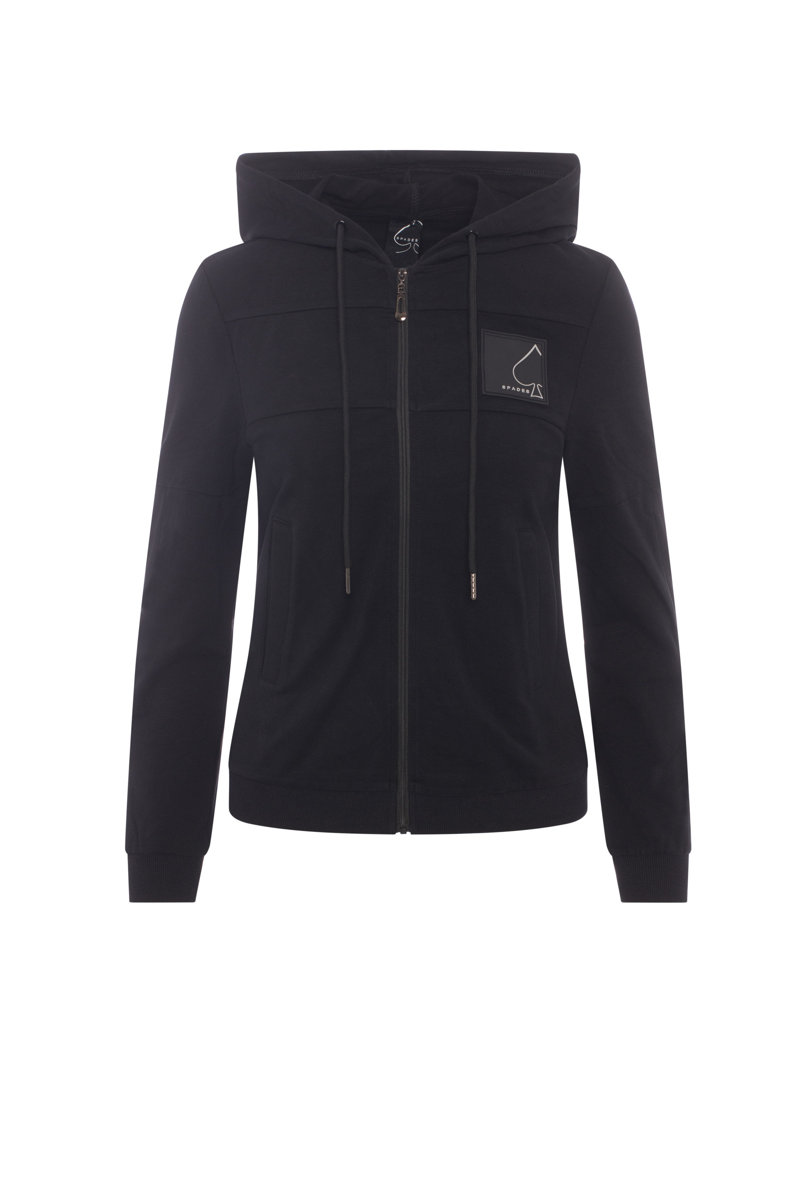 Fleece Hoodie in Black by Spades