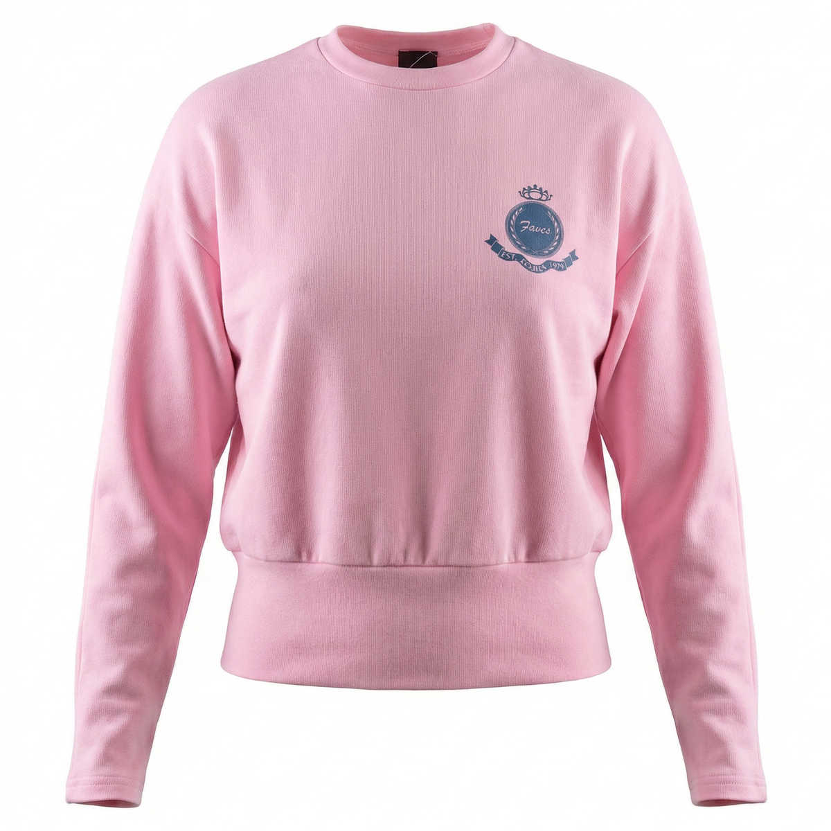 Dolman Emblem Tee in Pink by Spades