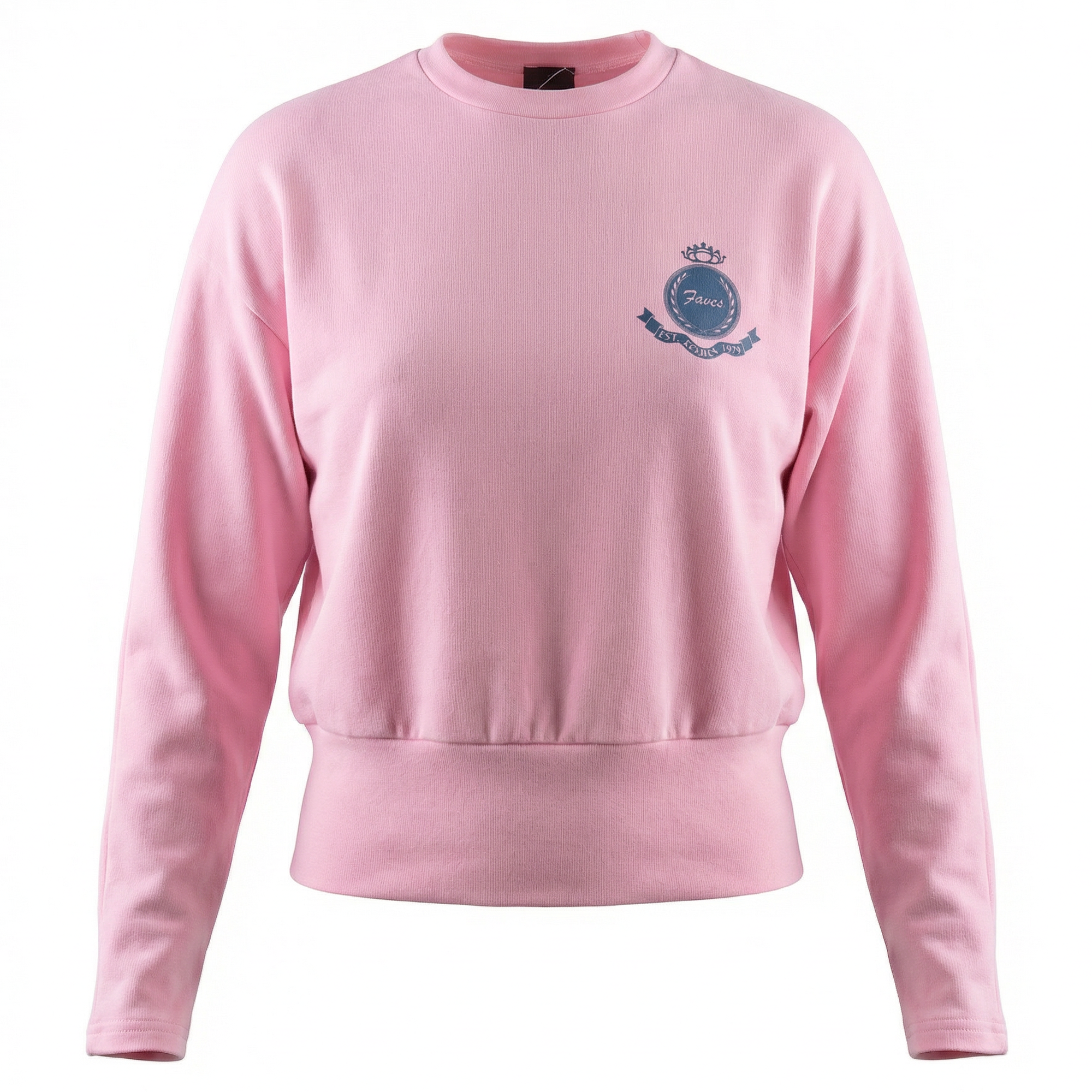 Dolman Emblem Tee in Pink by Spades