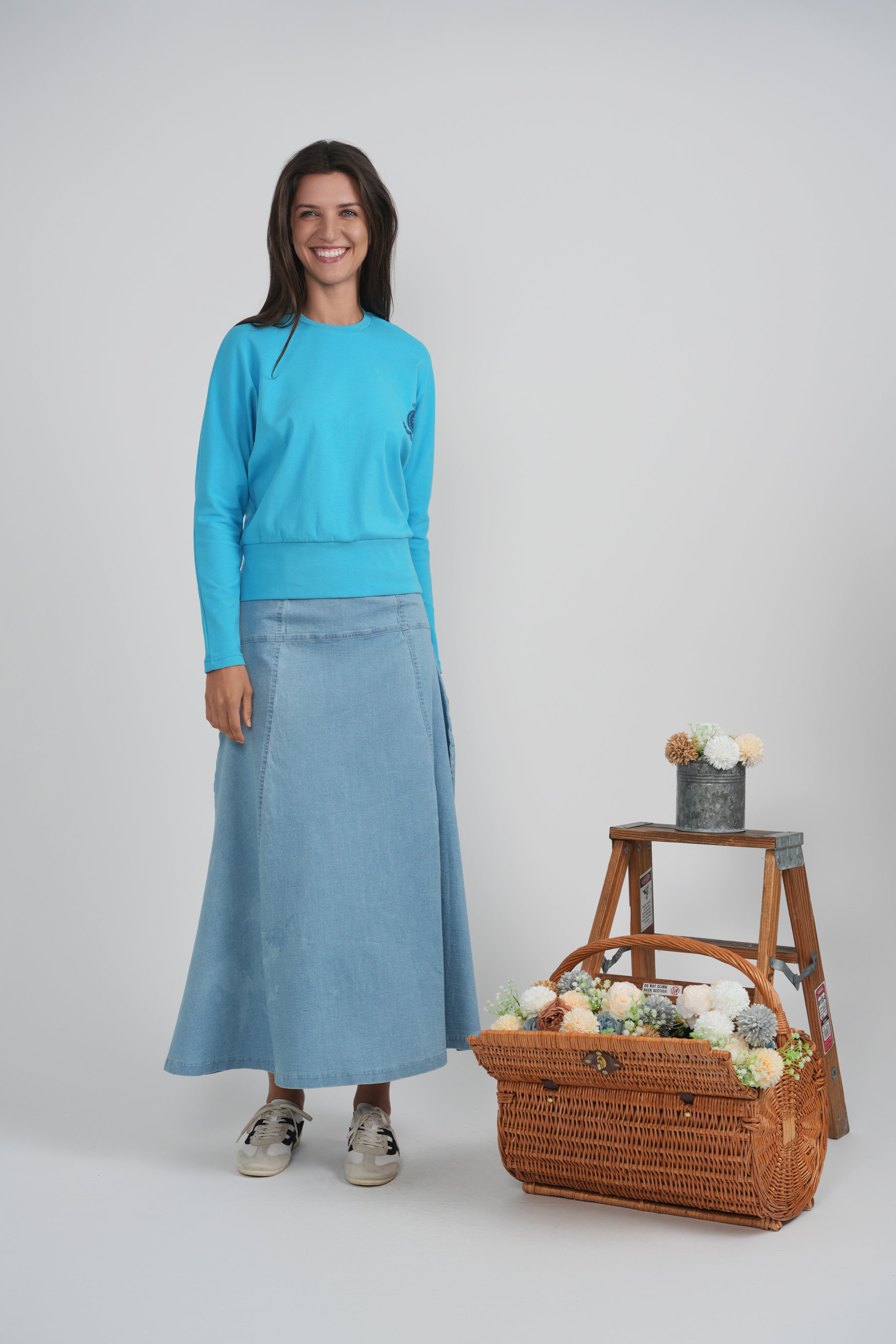 Dolman Emblem Tee in by Spades