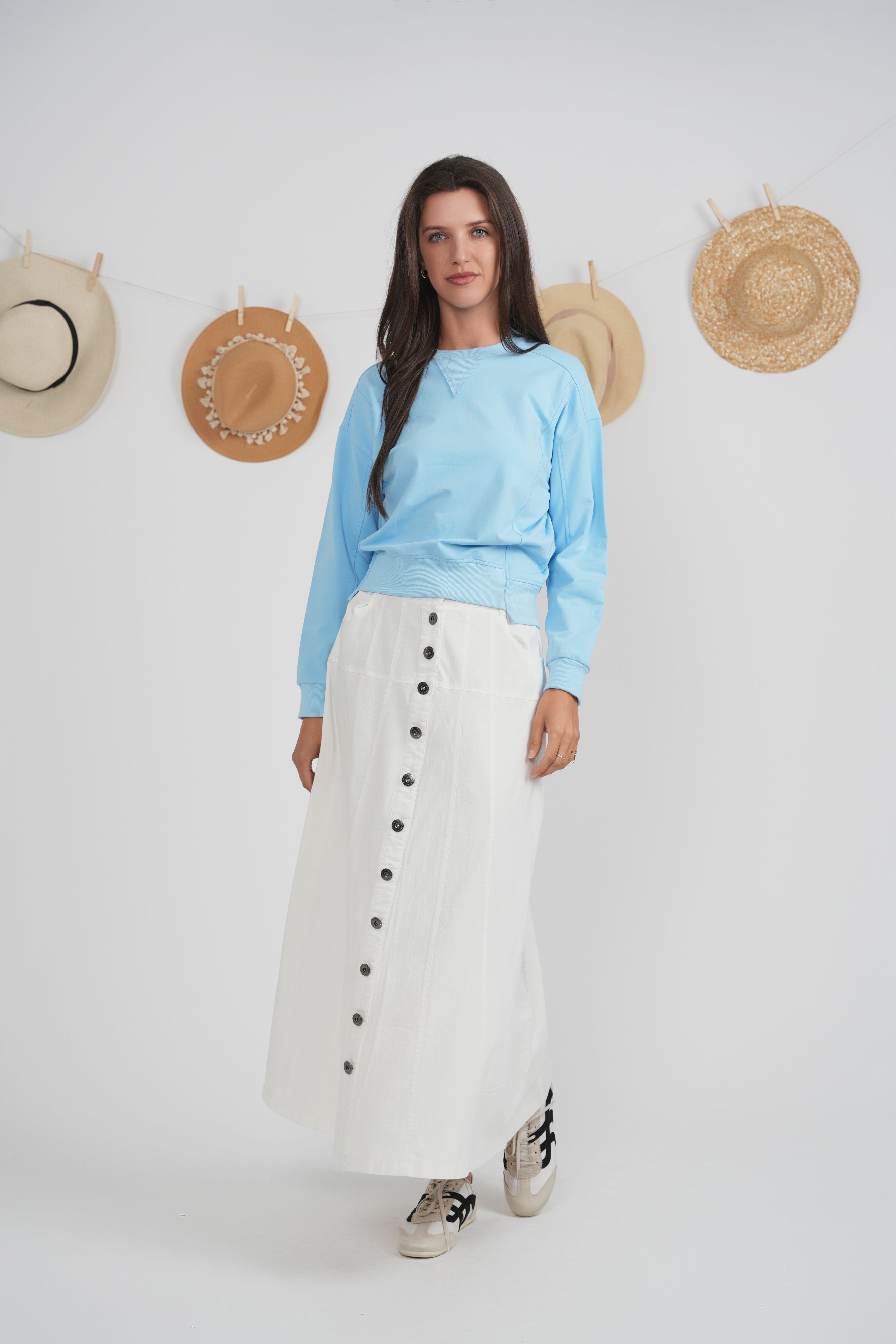 High Low Hem Sweatshirt in by Positive