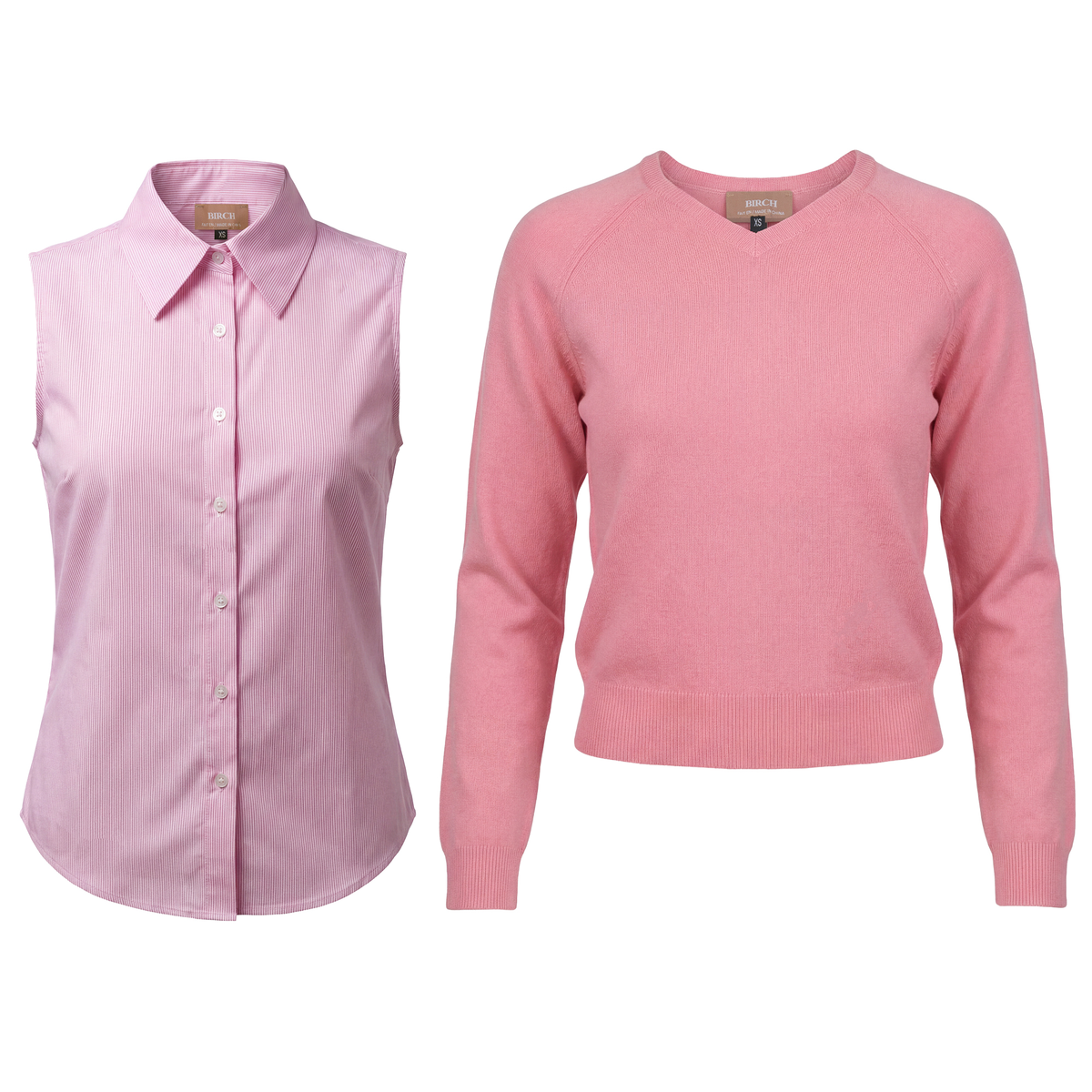 Sweater Shirt Combo in Fresh Pink by Birch