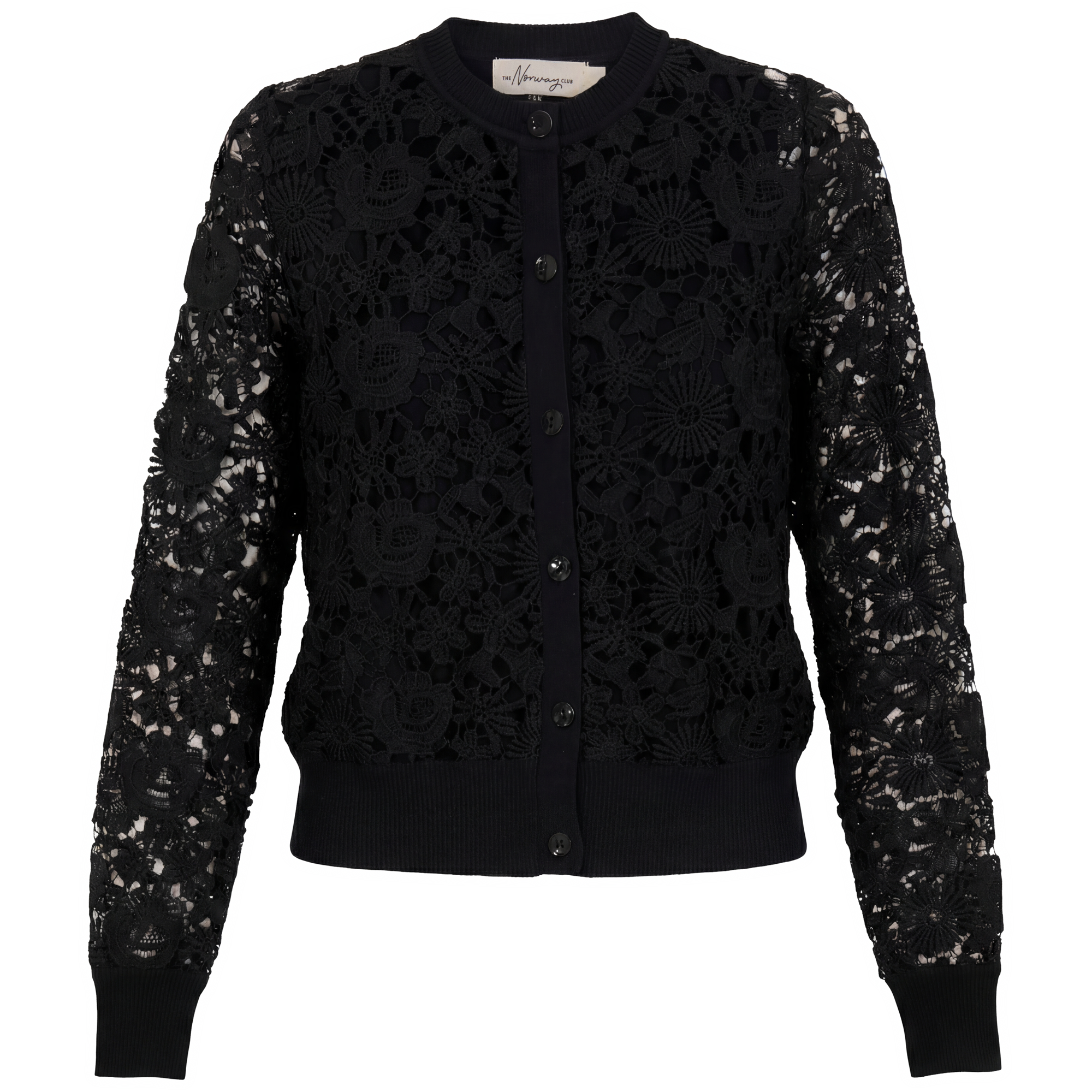 Cropped Lace Top in by The Norway Club