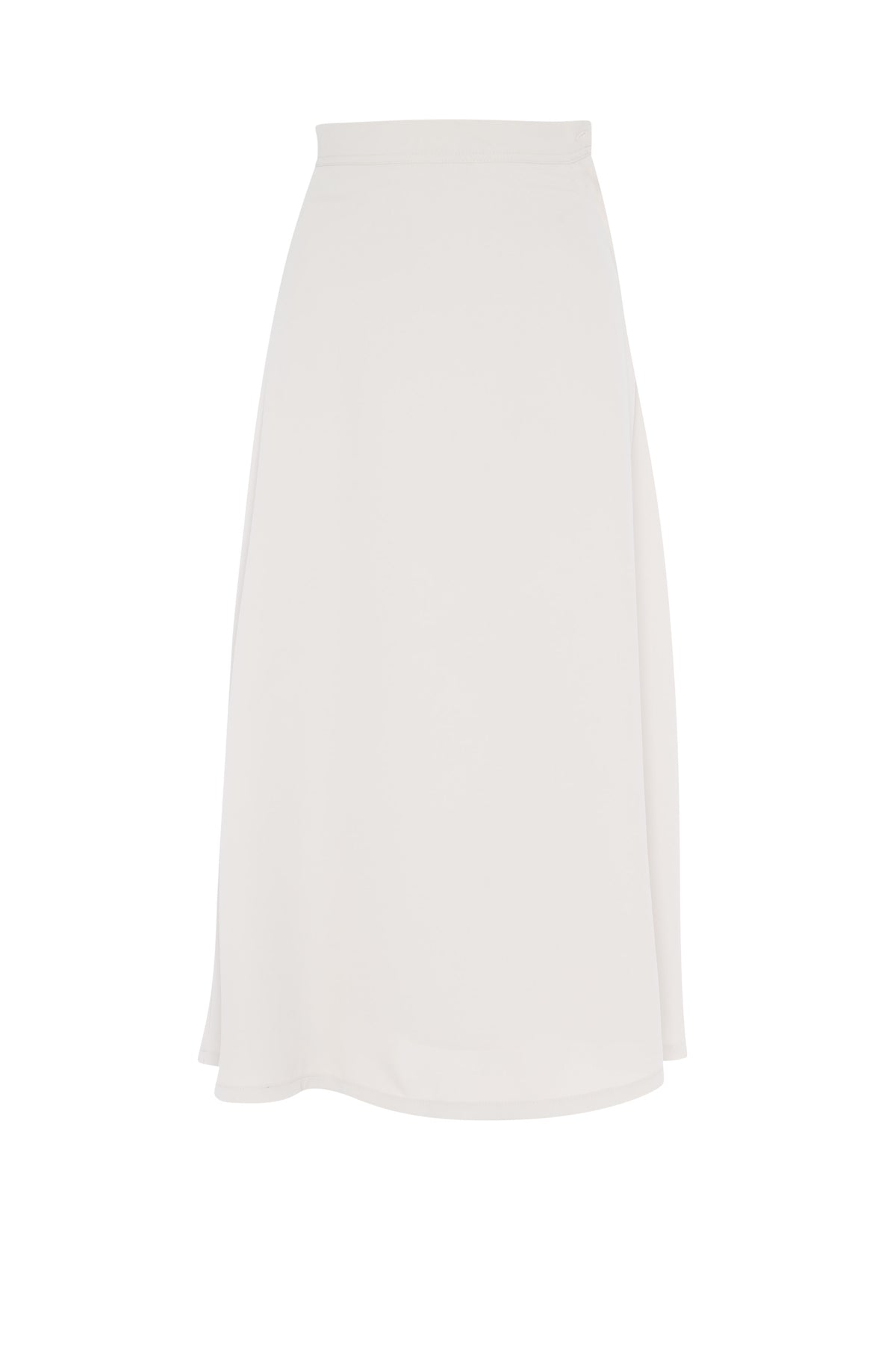 Maxi Tencel Crepe Skirt in Sand by Club Malibu