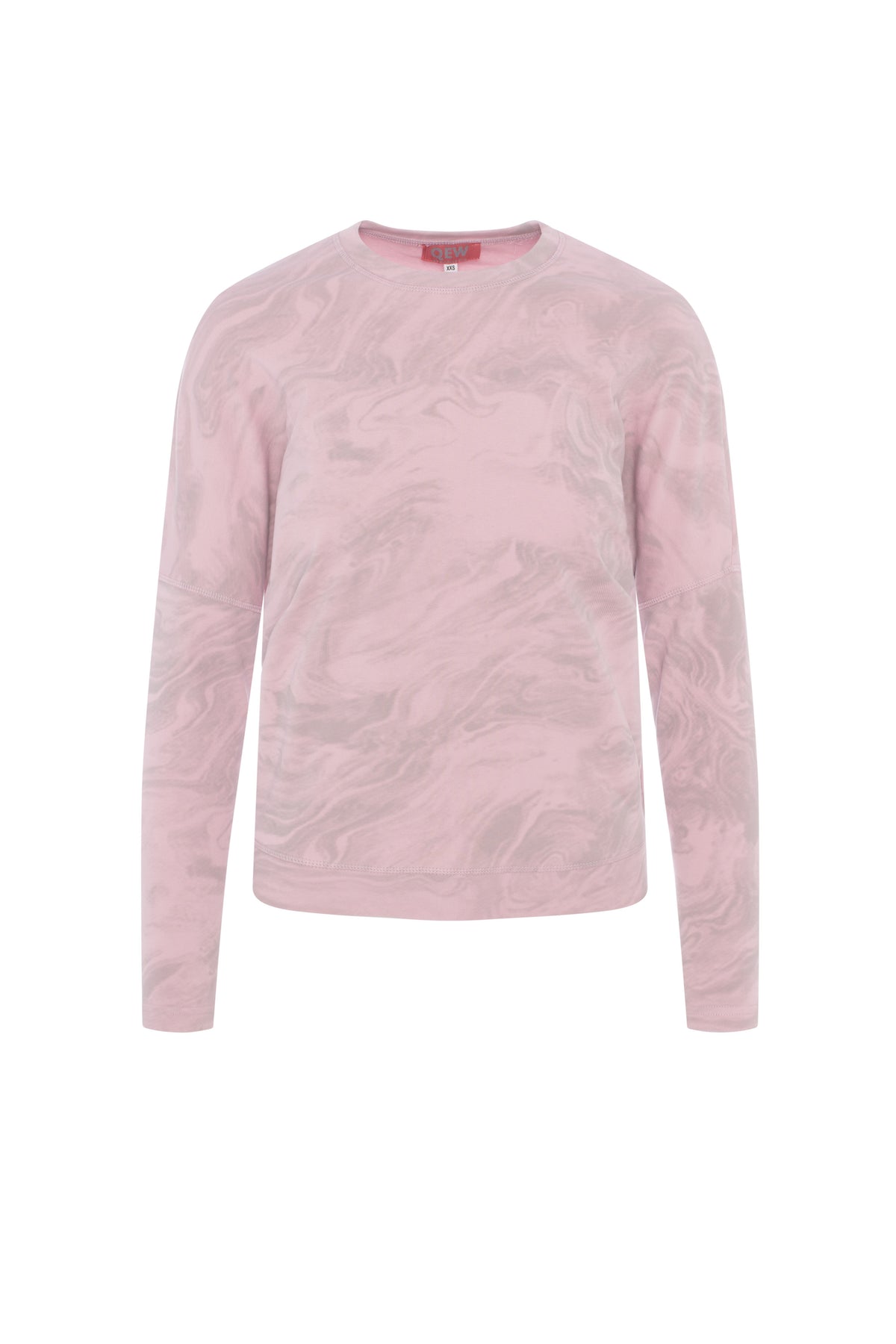 Tie Dye Dolman Top in Pink by QEW