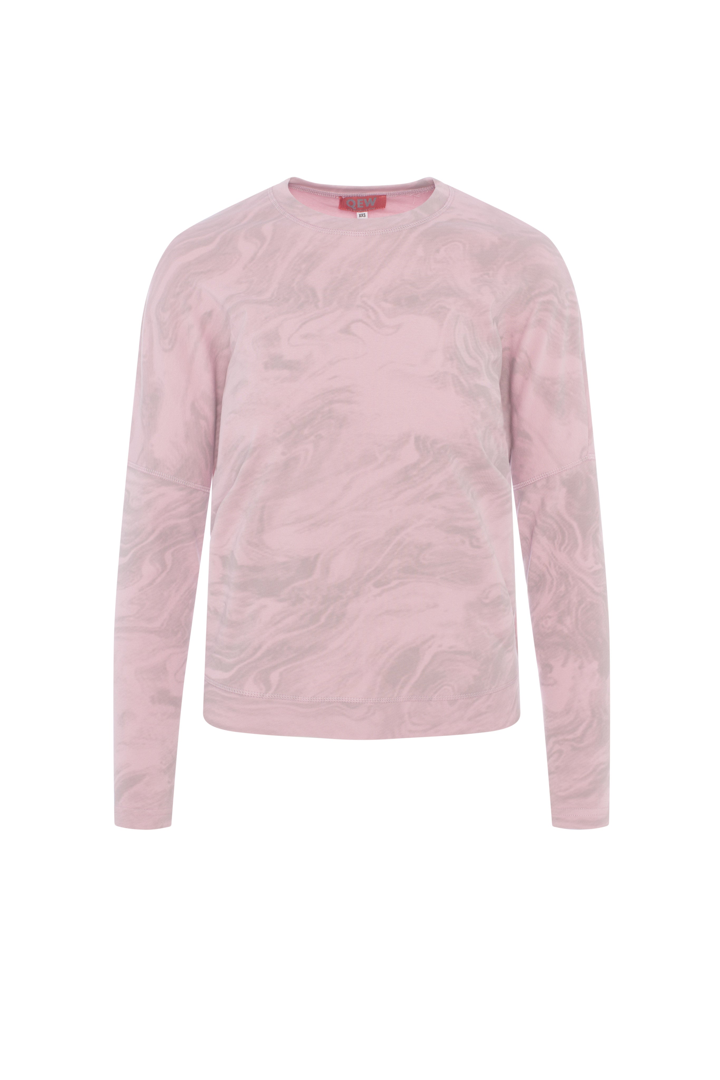 Tie Dye Dolman Top in Pink by QEW