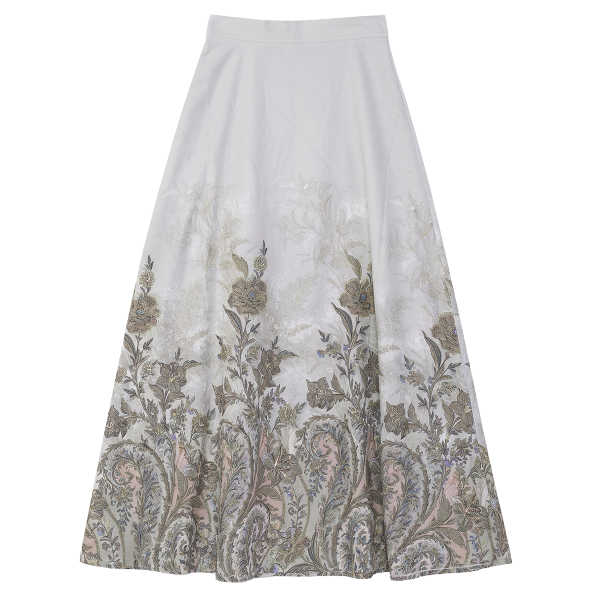 Printed Maxi Skirt Set in Seacrest Print by Viva K