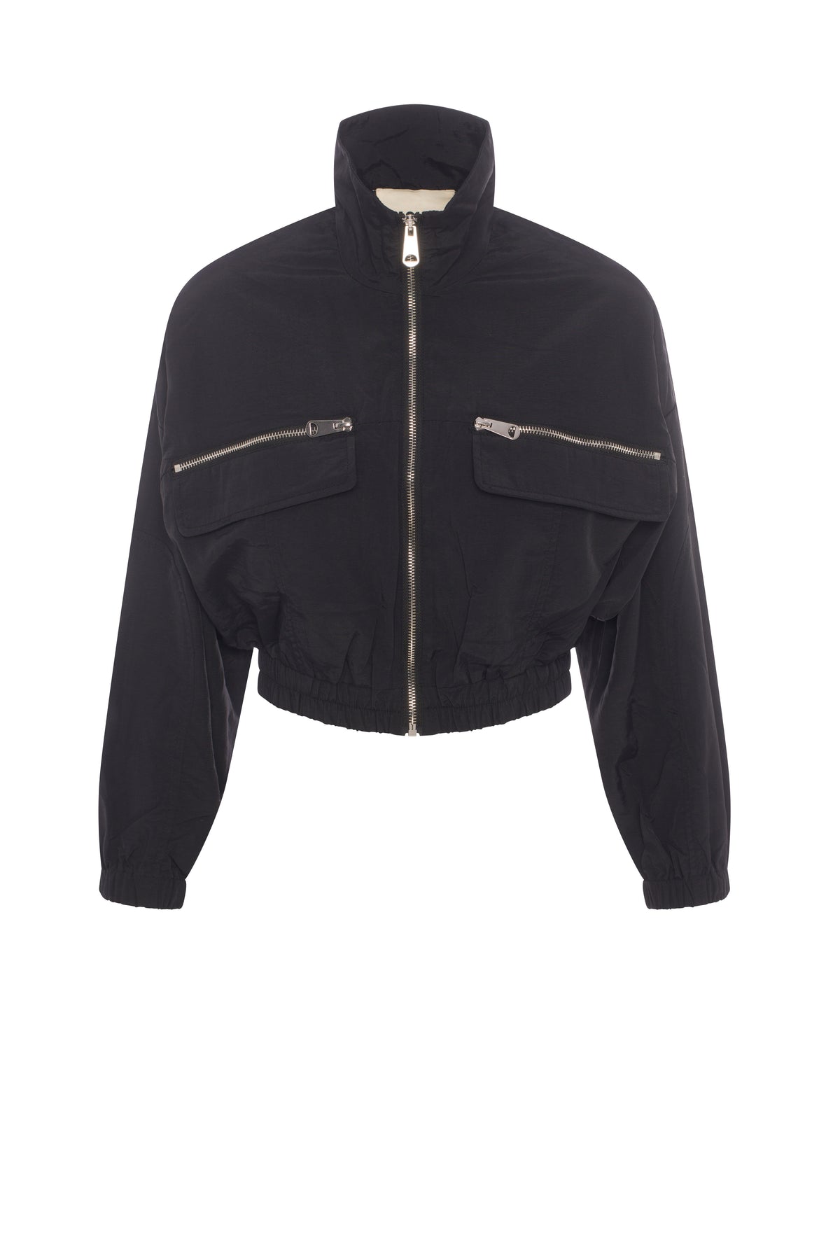Dolman Bomber Jacket in Black by Hashtag