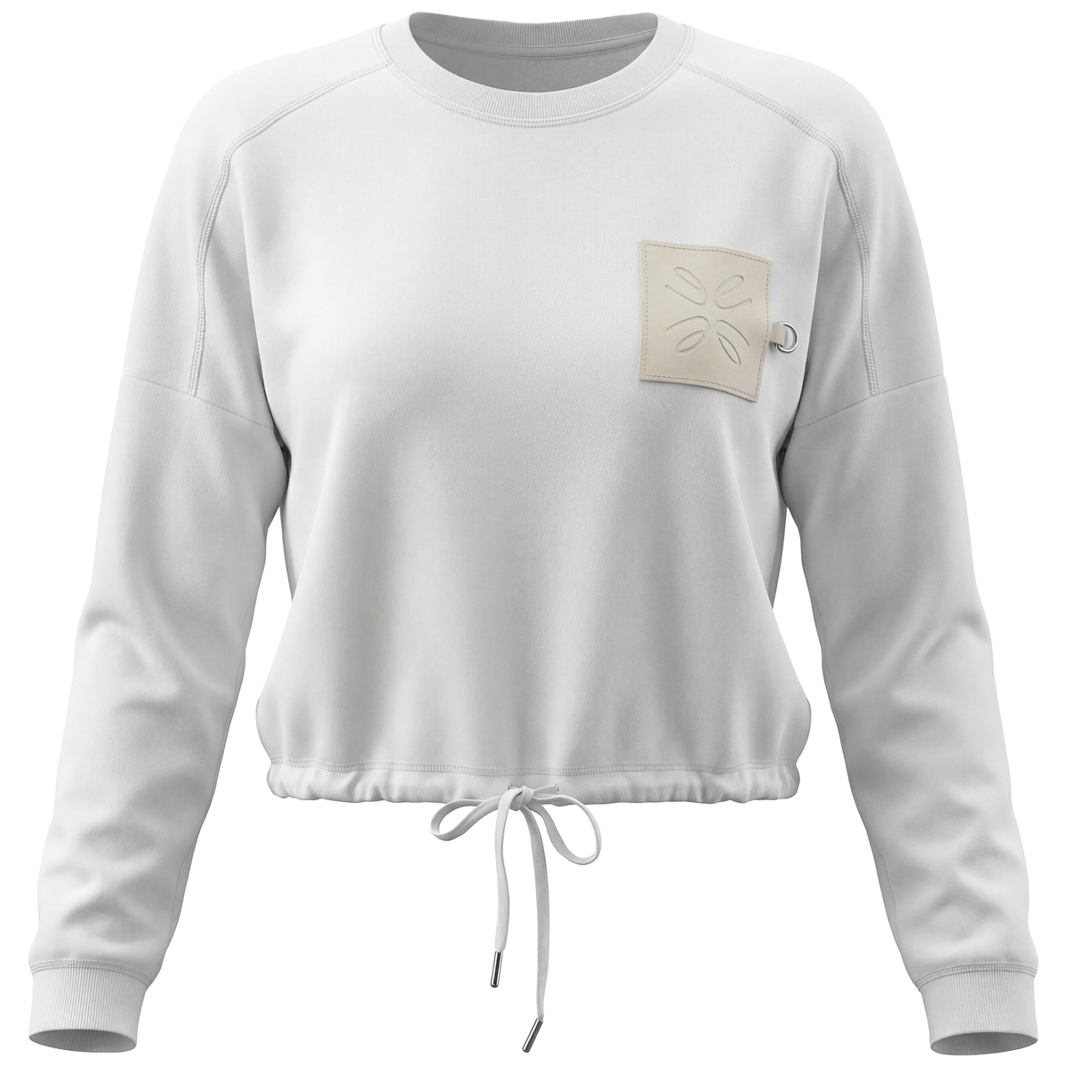 Bungee Sweatshirt in Off White by Juli