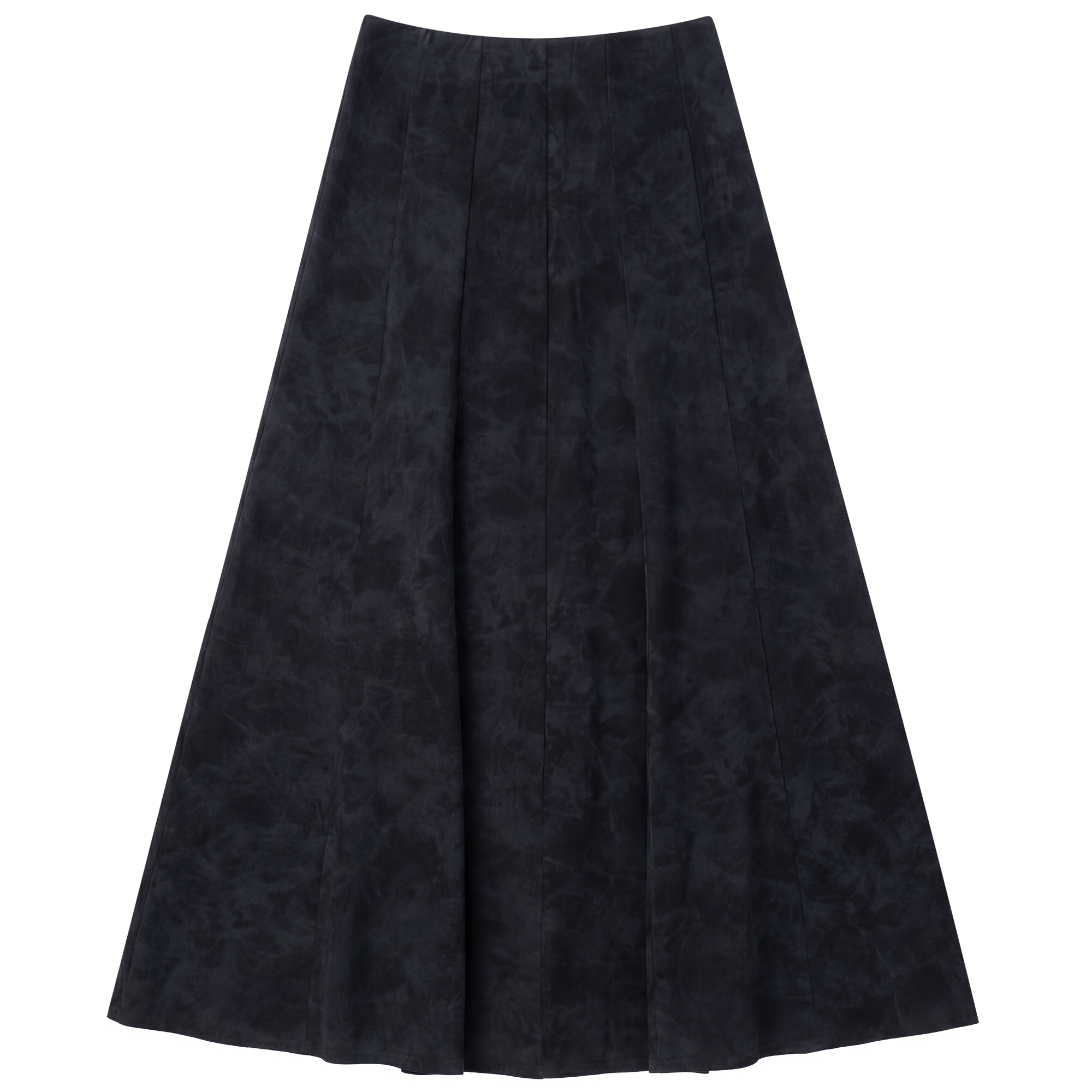 Stone Wash Maxi Pensil Skirt in by Spades