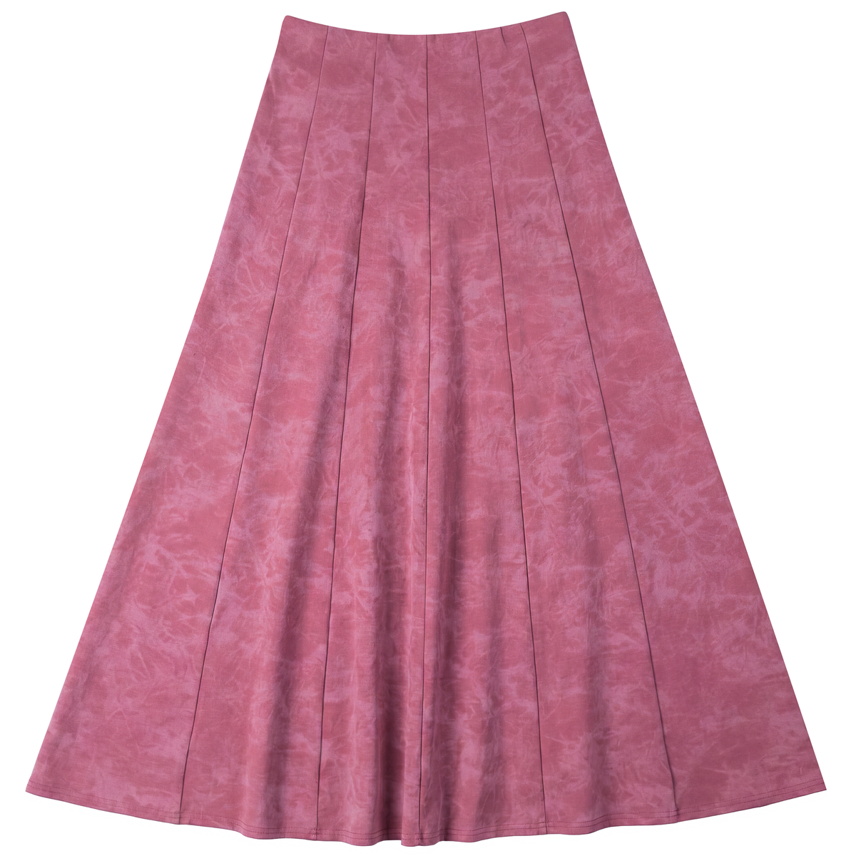Stone Wash Maxi Pensil Skirt in Blush by Spades