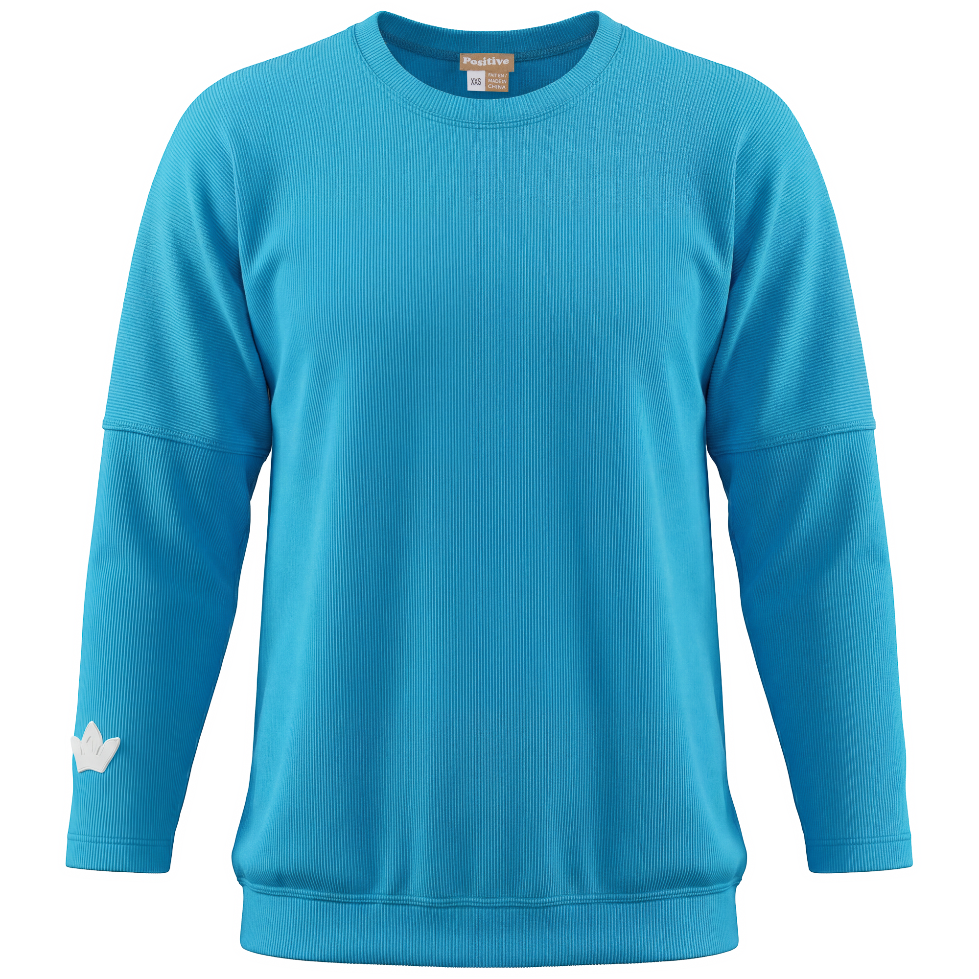 Ribbed Top in Capri by Positive