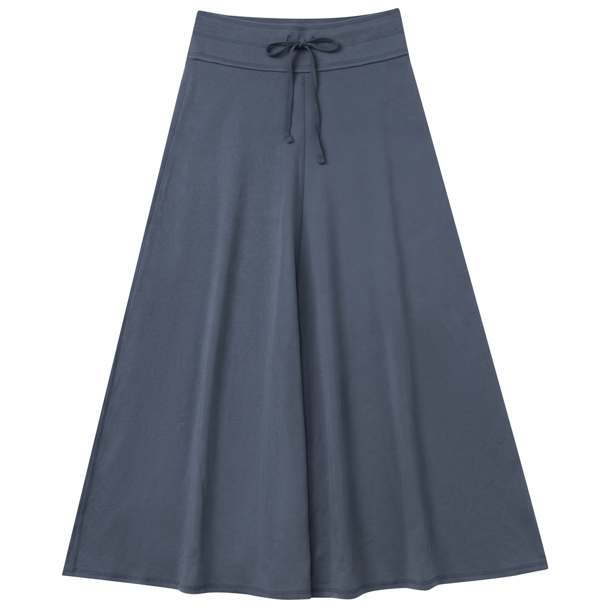 Pull On Maxi Skirt in Dark Denim by Red Myth