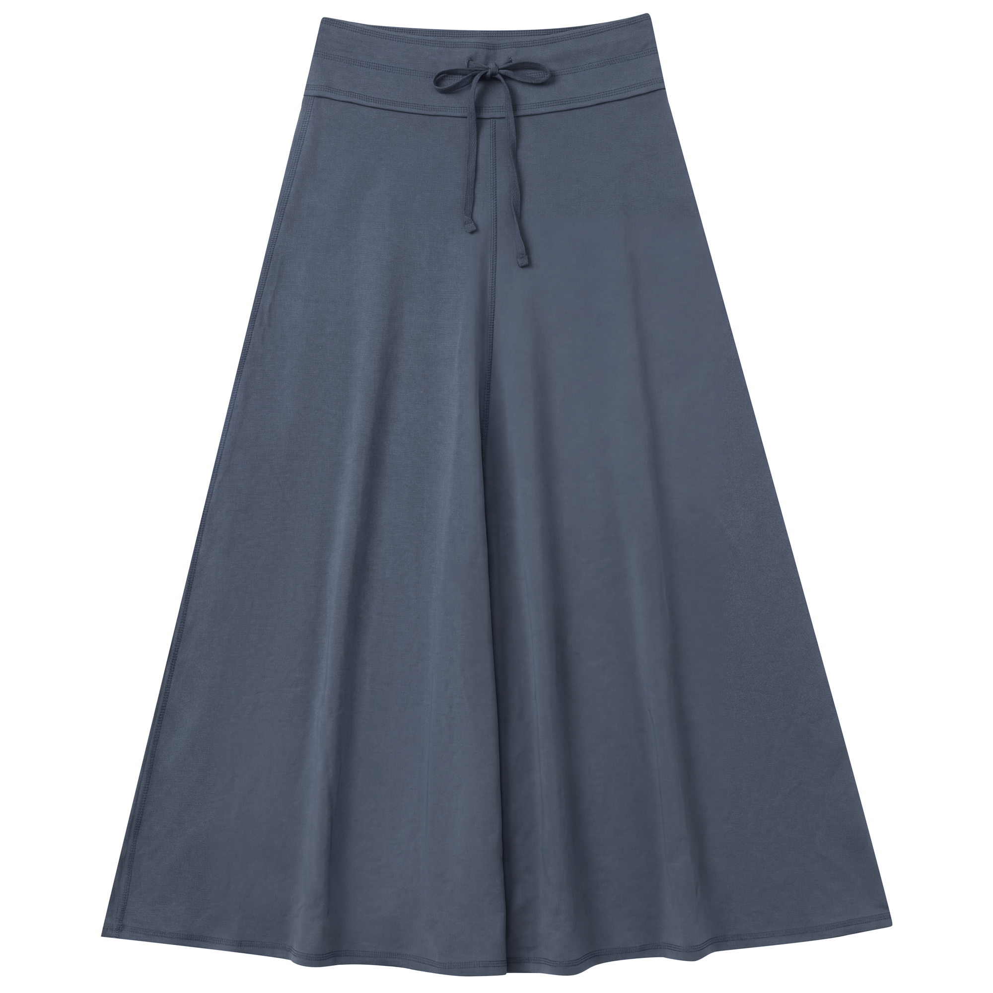 Pull On Maxi Skirt in Dark Denim by Red Myth