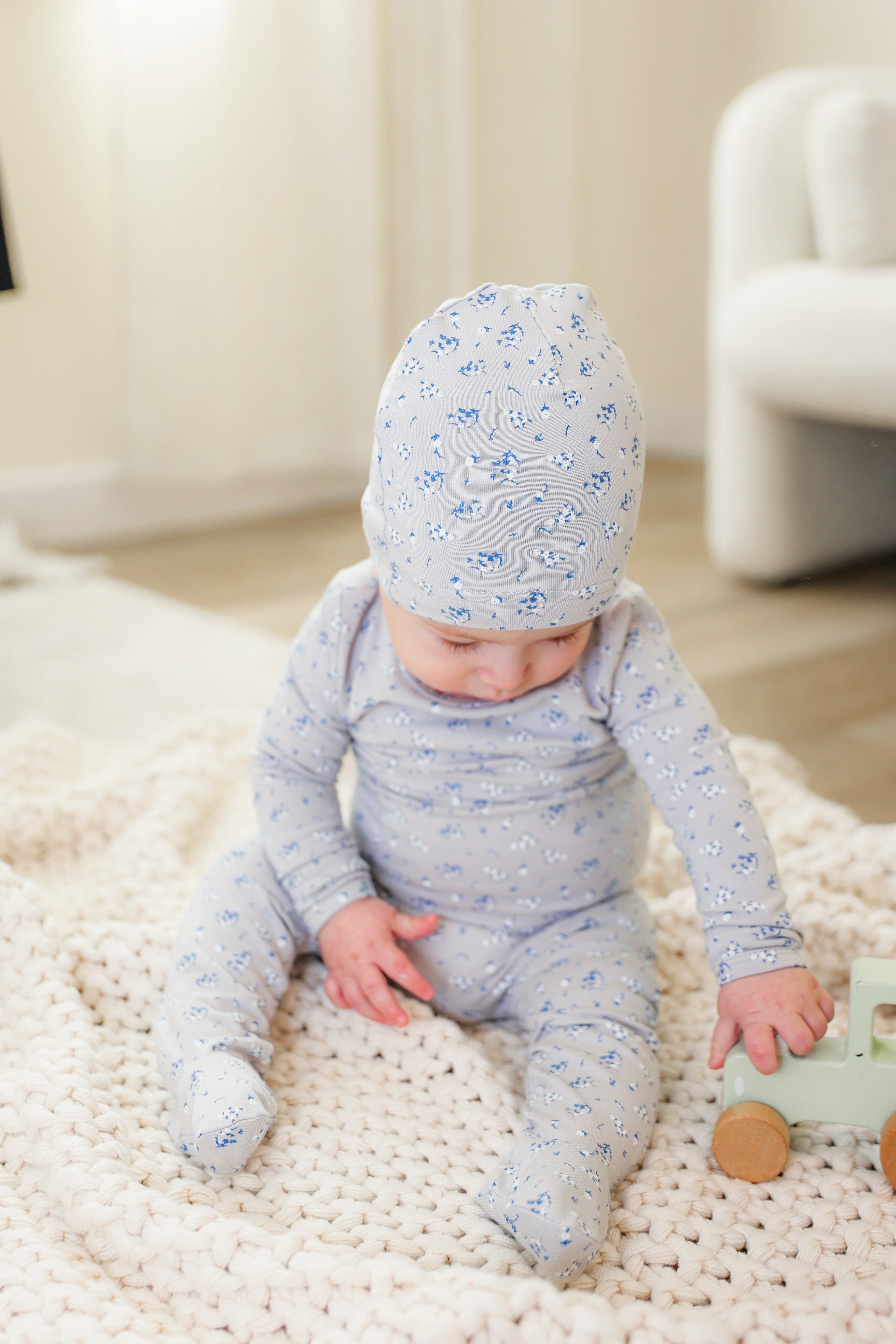 Floral Print Onesie in by Fragile